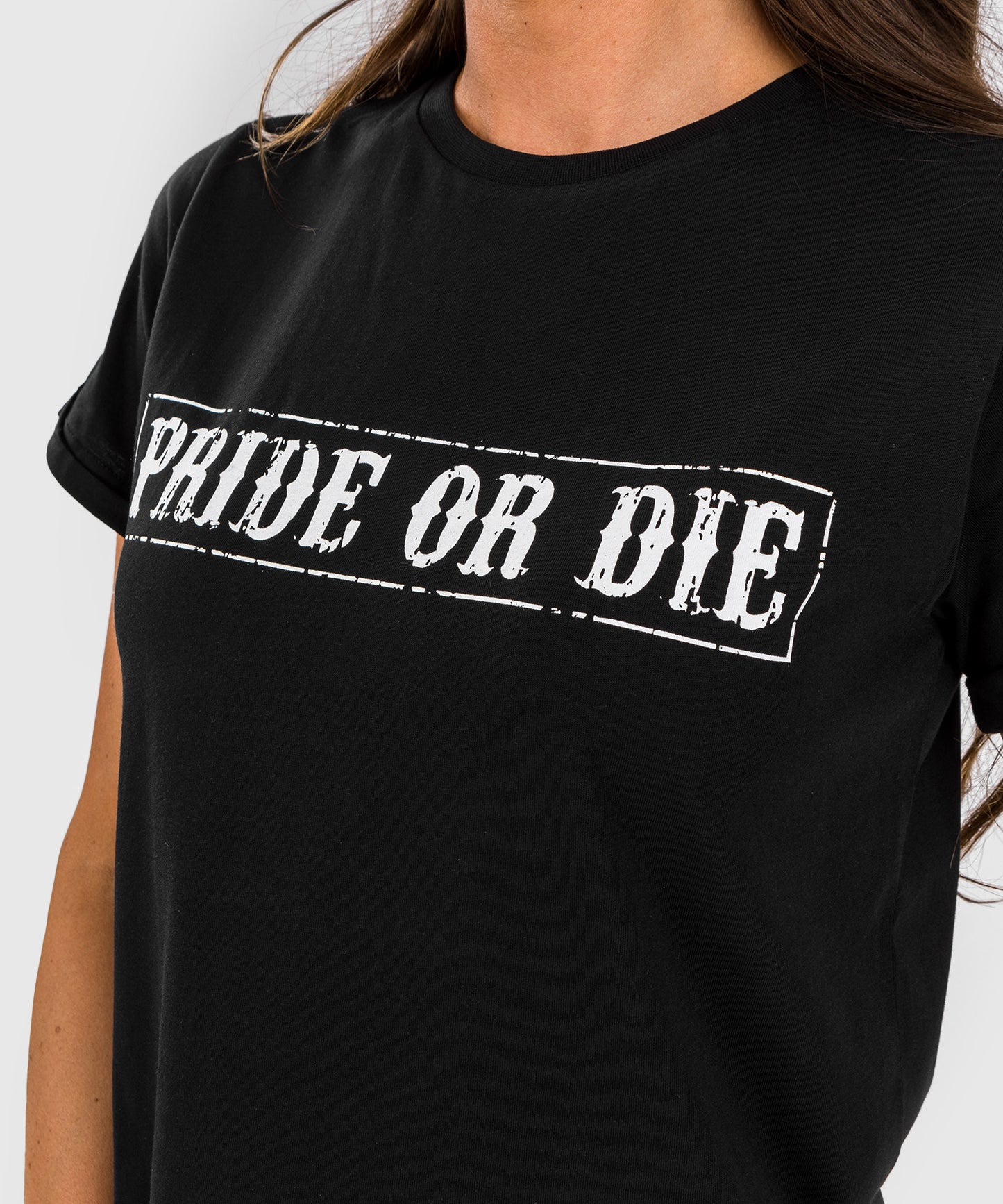 Pride Or Die WOMEN FIGHT CLUB Maglietta da Allenamento - Nero