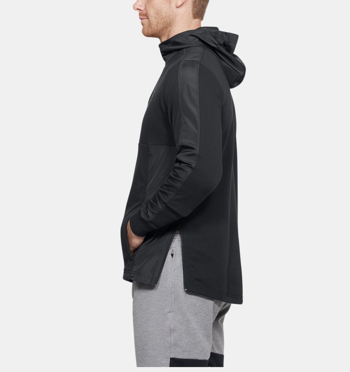 Under Armour Threadborne™ Terry Sweatshirt – Schwarz