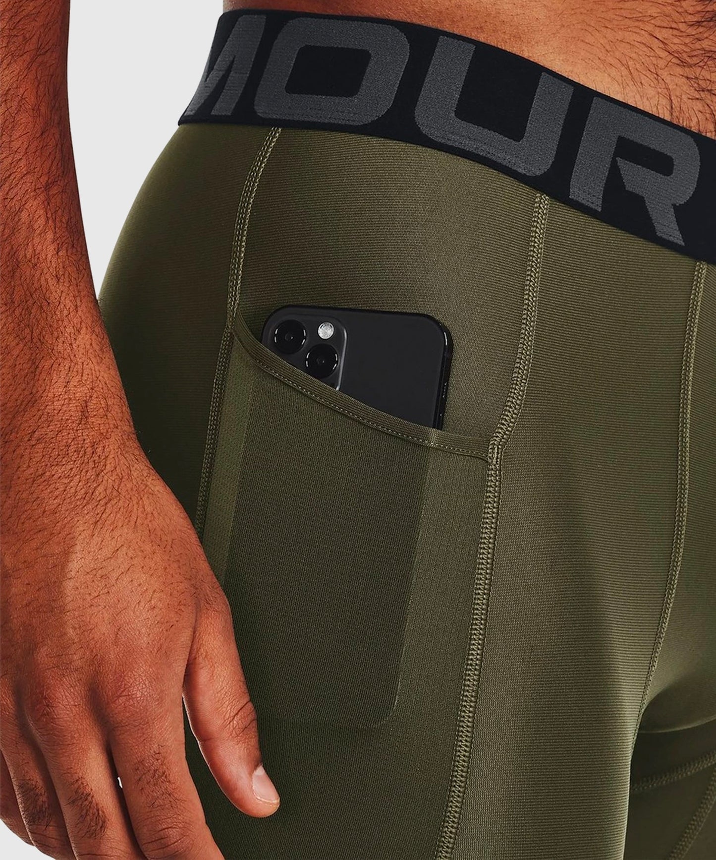 Short De Compression Under Armour Heatgear® - Kaki
