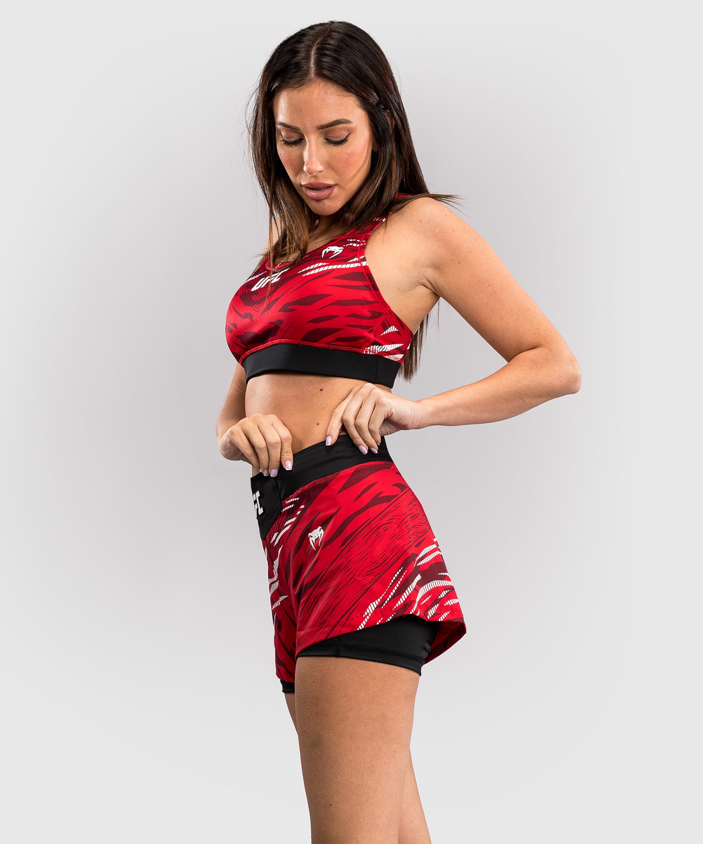UFC Fusion by Venum Authentic Fight Night Damen Fight Short - Rot