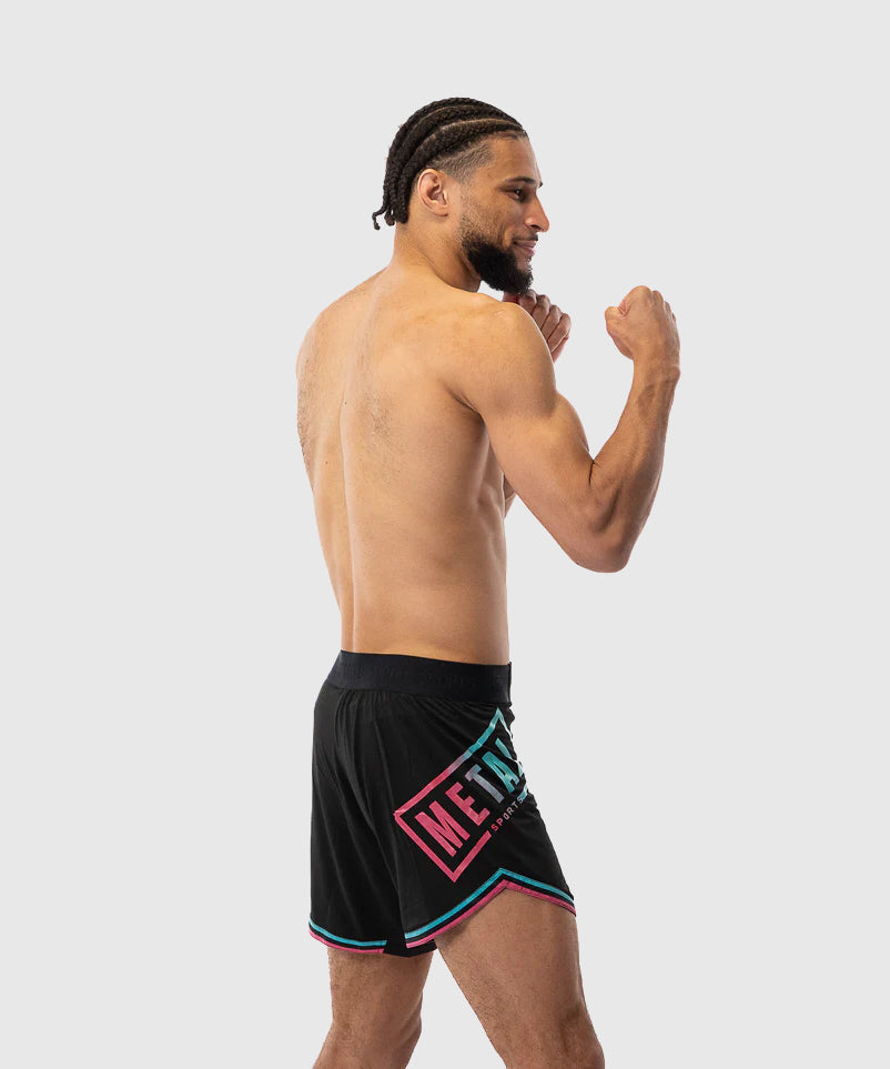 Metal Boxe Miami Fightshorts - Schwarz