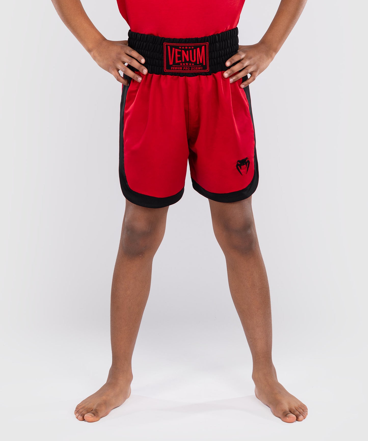 Venum Classic Kinder Boxing Shorts - Kirschrot