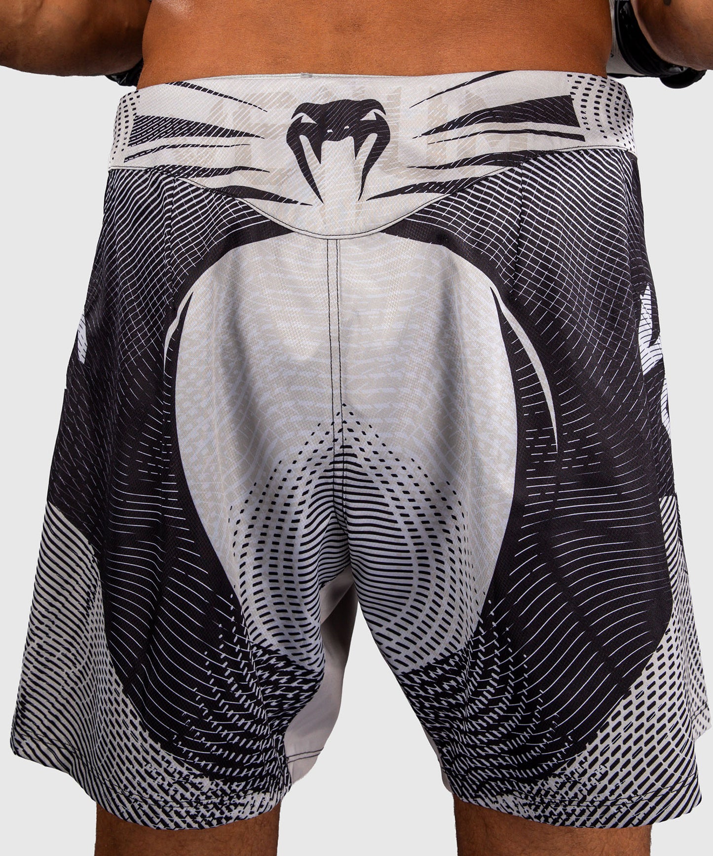 Venum Galactic 3.0 Pantalón Corto de Combate - Blanco Hueso/Negro