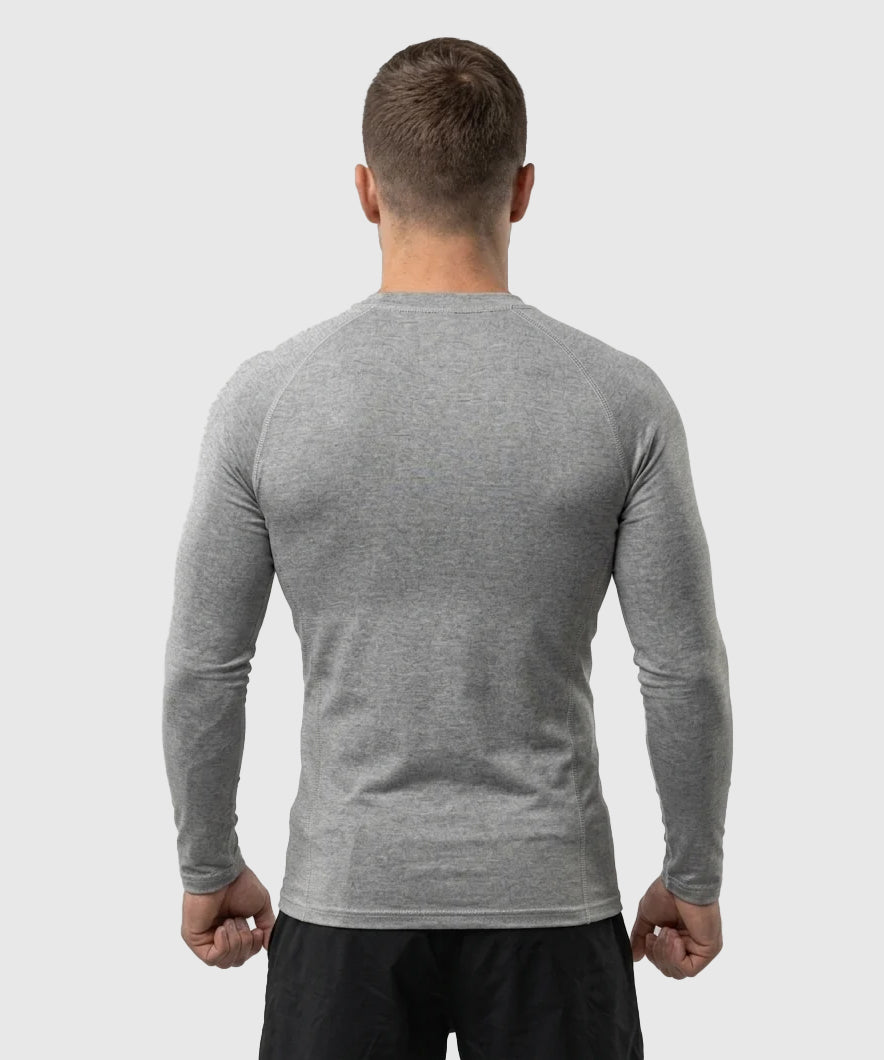 Tyce Skin Camiseta de Compresión de Manga Larga - Gris