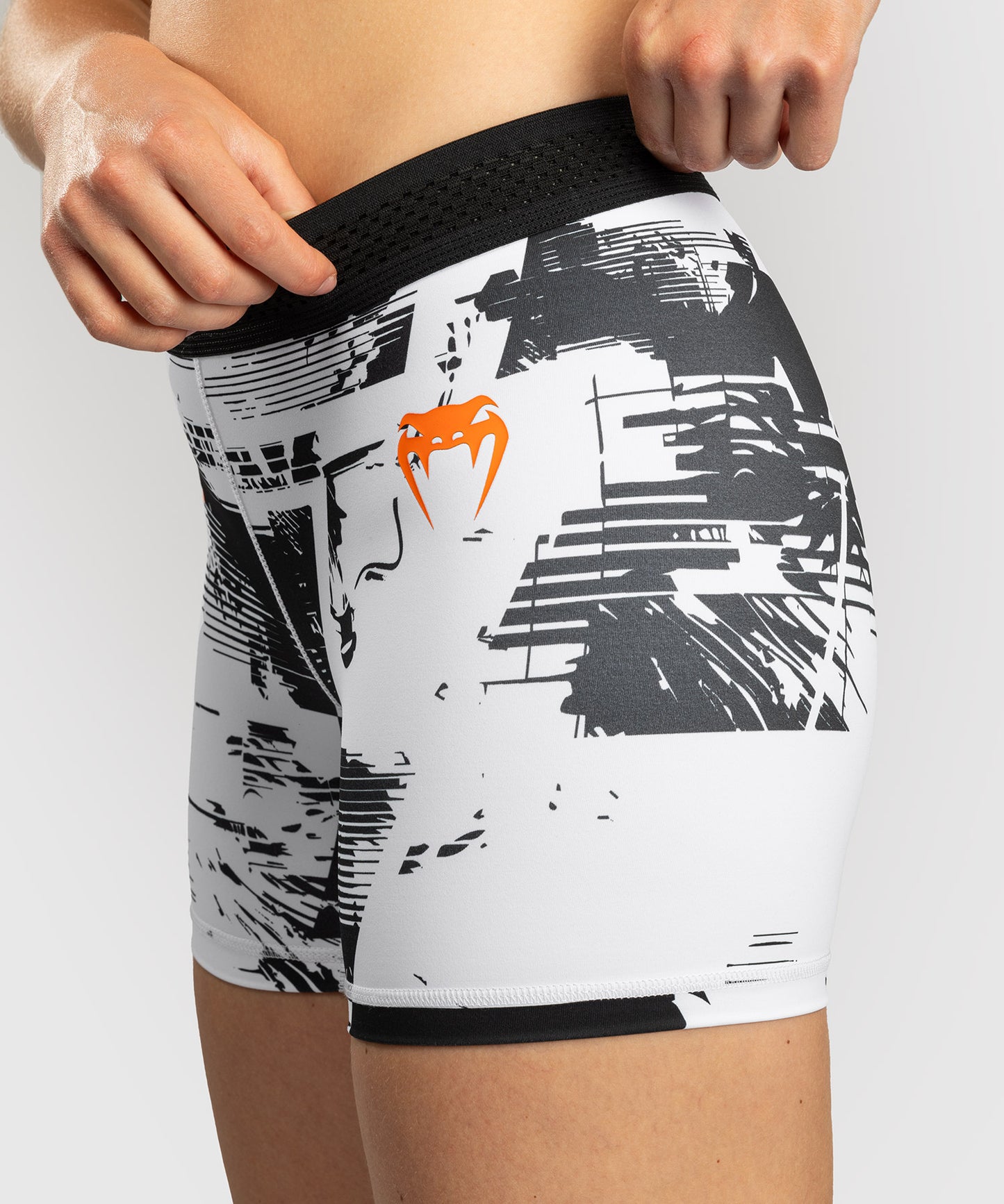 Short de compression Performance Femme UFC Zenith by Venum Authentic Fight Week - Blanc