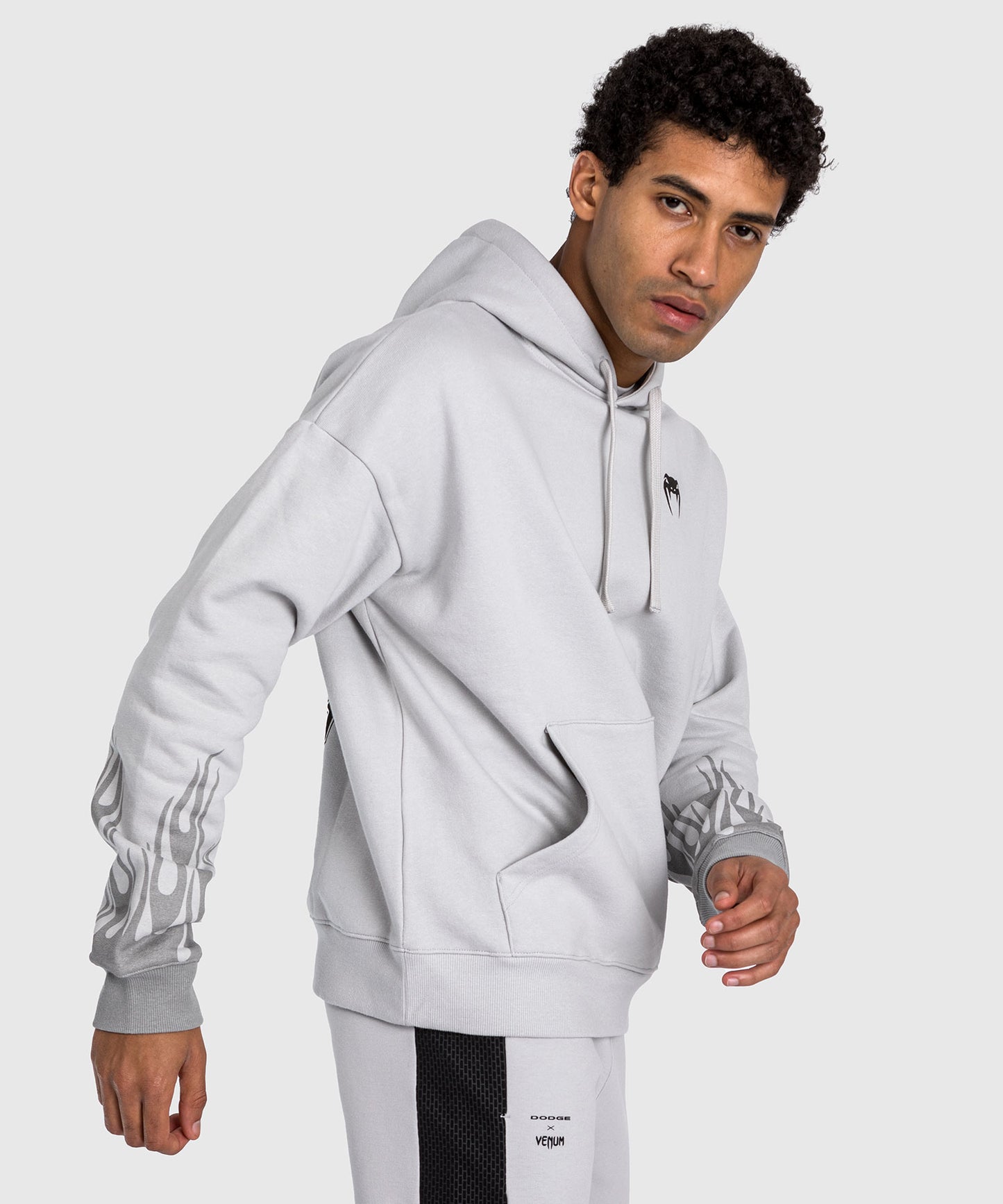 Sweatshirt à capuche Venum x Dodge Demon 170 - Gris