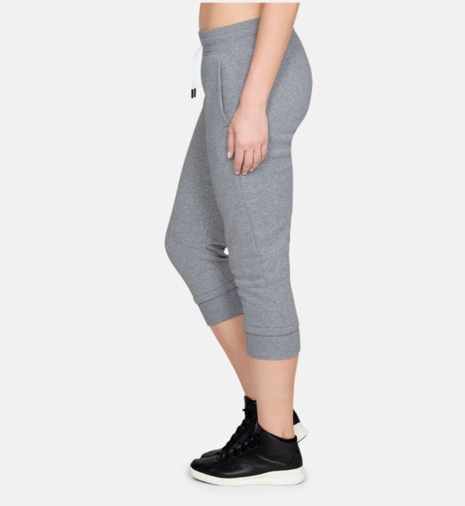 Under Armour Fleece Slim Leg Corsaire Damen – Grau