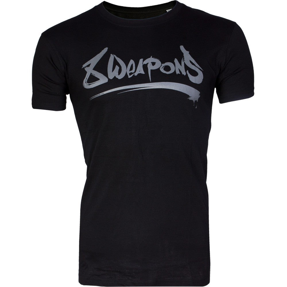 8 Weapons Unlimited Grey T-Shirt - Schwarz