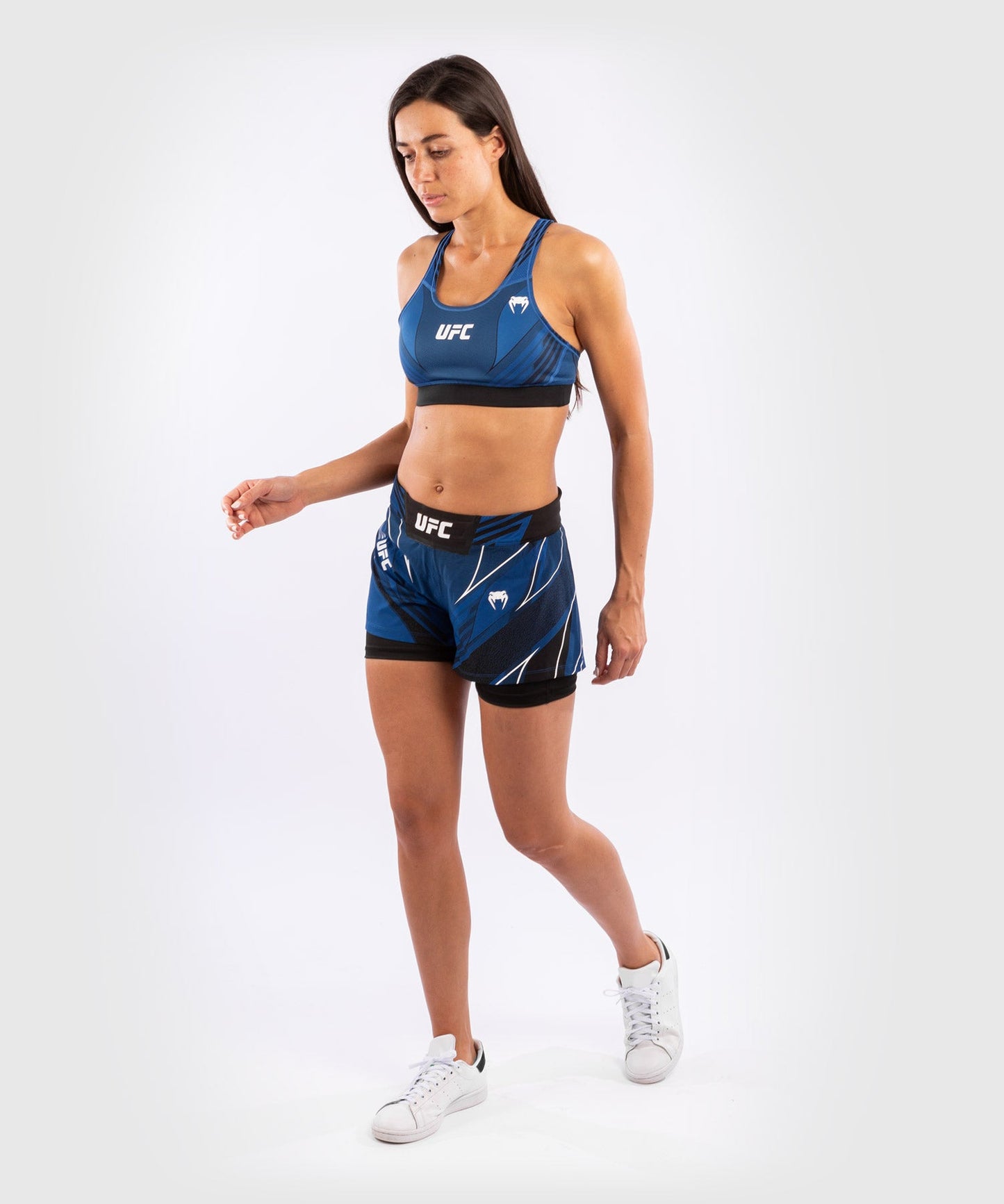 Women's UFC Fightshort Venum Authentic Fight Night - Short Cut - Blue
