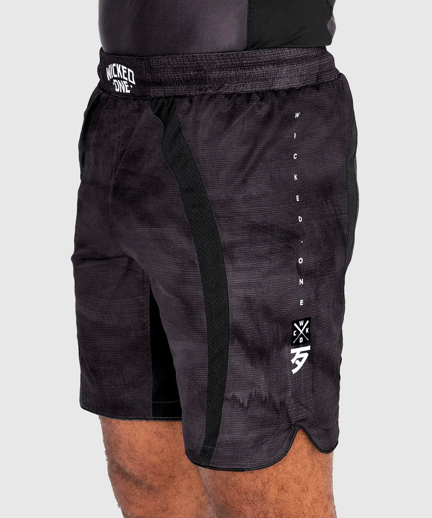 Wicked One Eager Contest Fightshorts - Negro