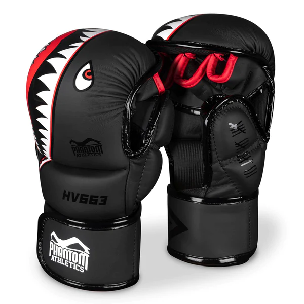 Phantom Athletics Fight Squad MMA-Sparring-Handschuhe - Schwarz