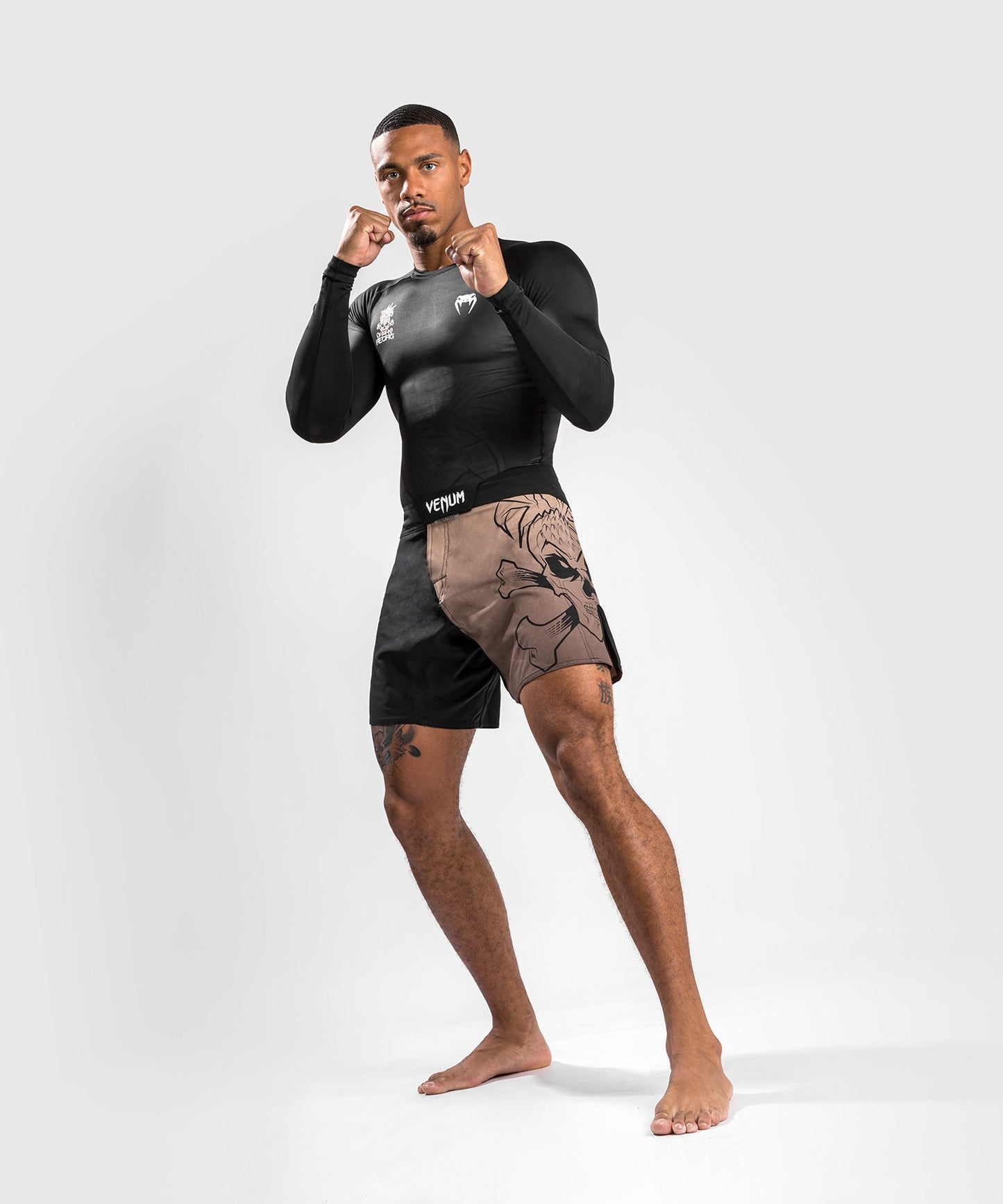 Venum Reorg Rashguard - Langarm - Schwarz