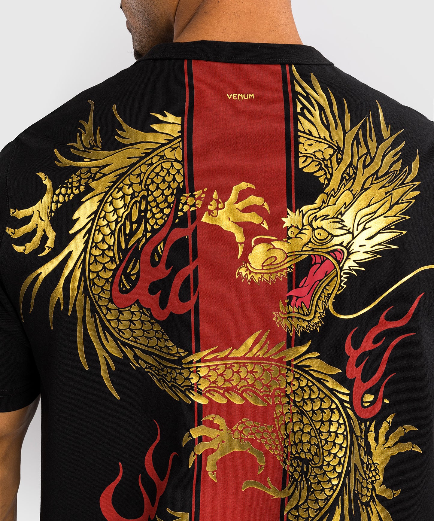 T-Shirt Venum x TEKKEN 8 - Marshall Law - Noir/Rouge/Or
