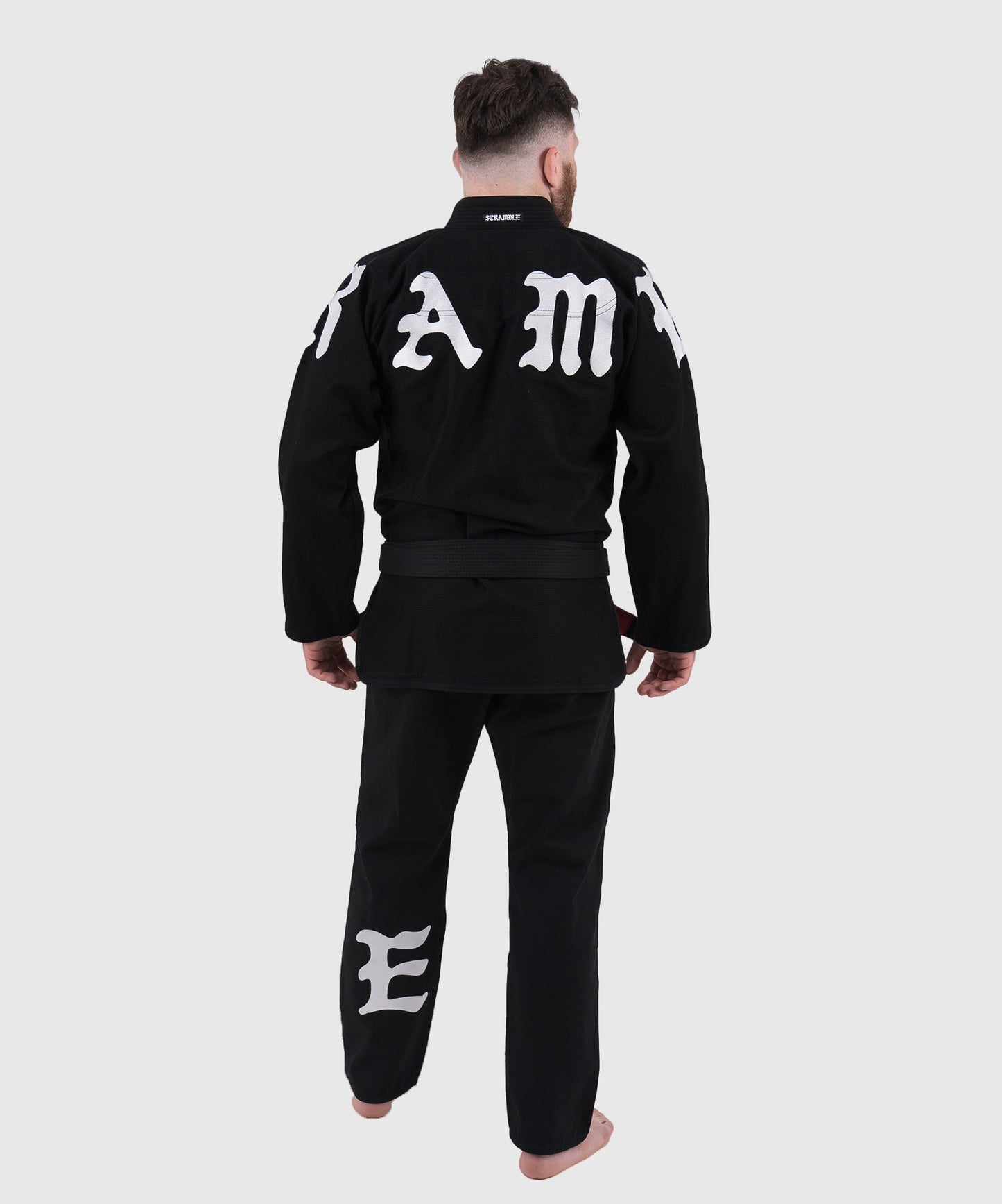 Scramble Glyph Kimono JJB - Negro