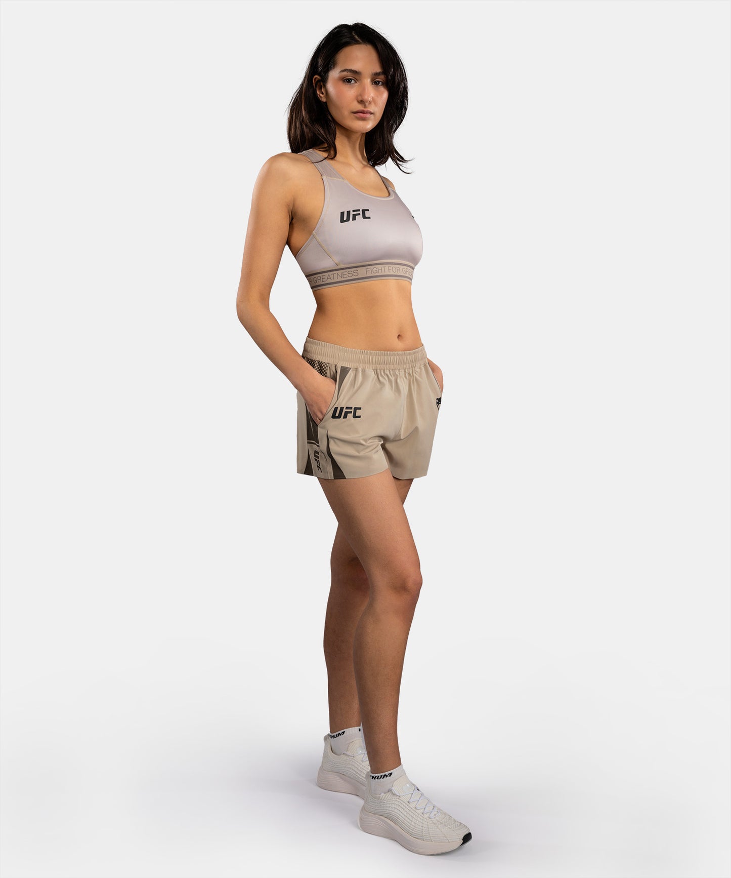 Venum UFC Unity by Venum Authentic Fight Week Women's Performance Short - Sand