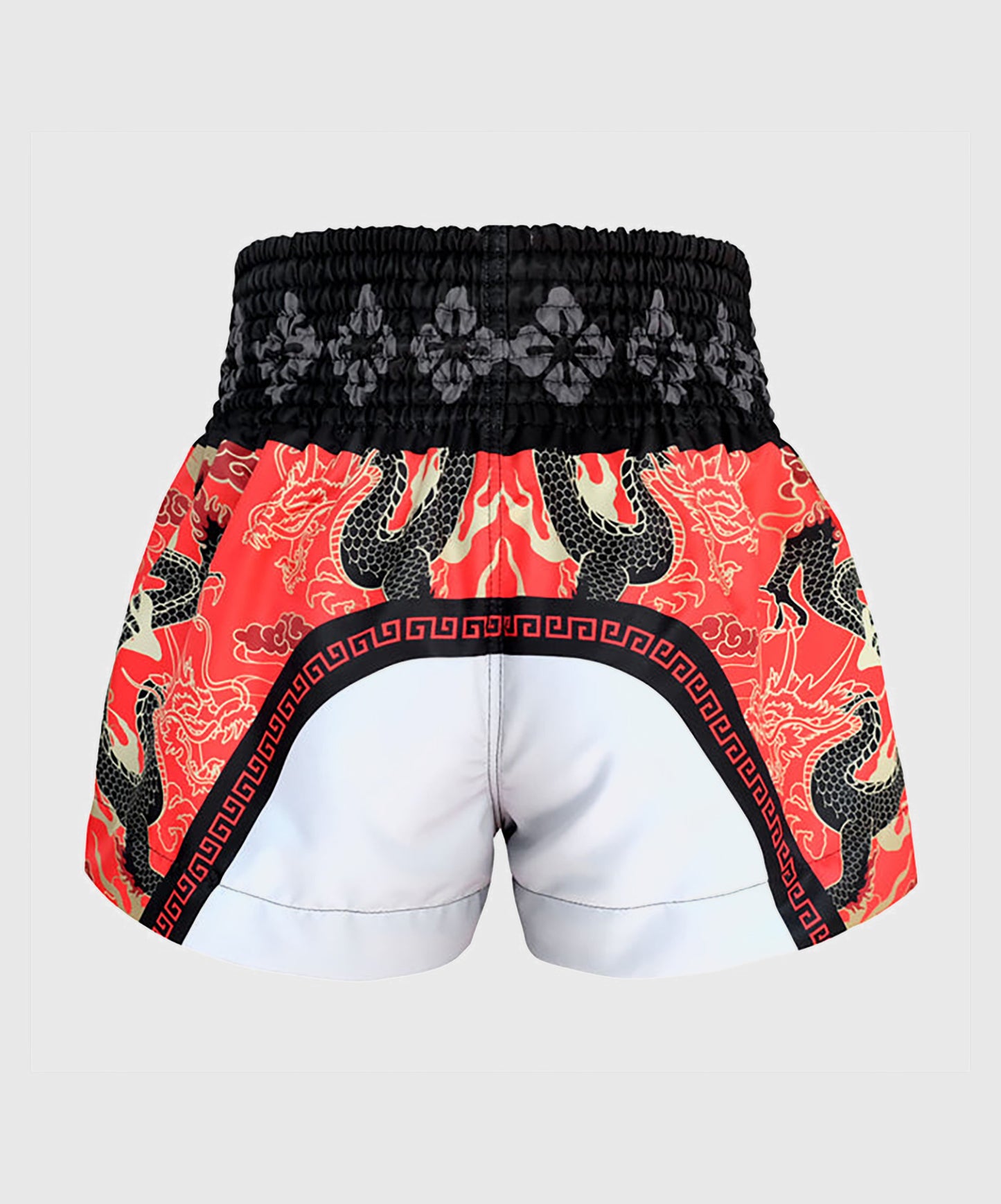 King Tuff Dragon Pantalones de Muay Thai - Rojo