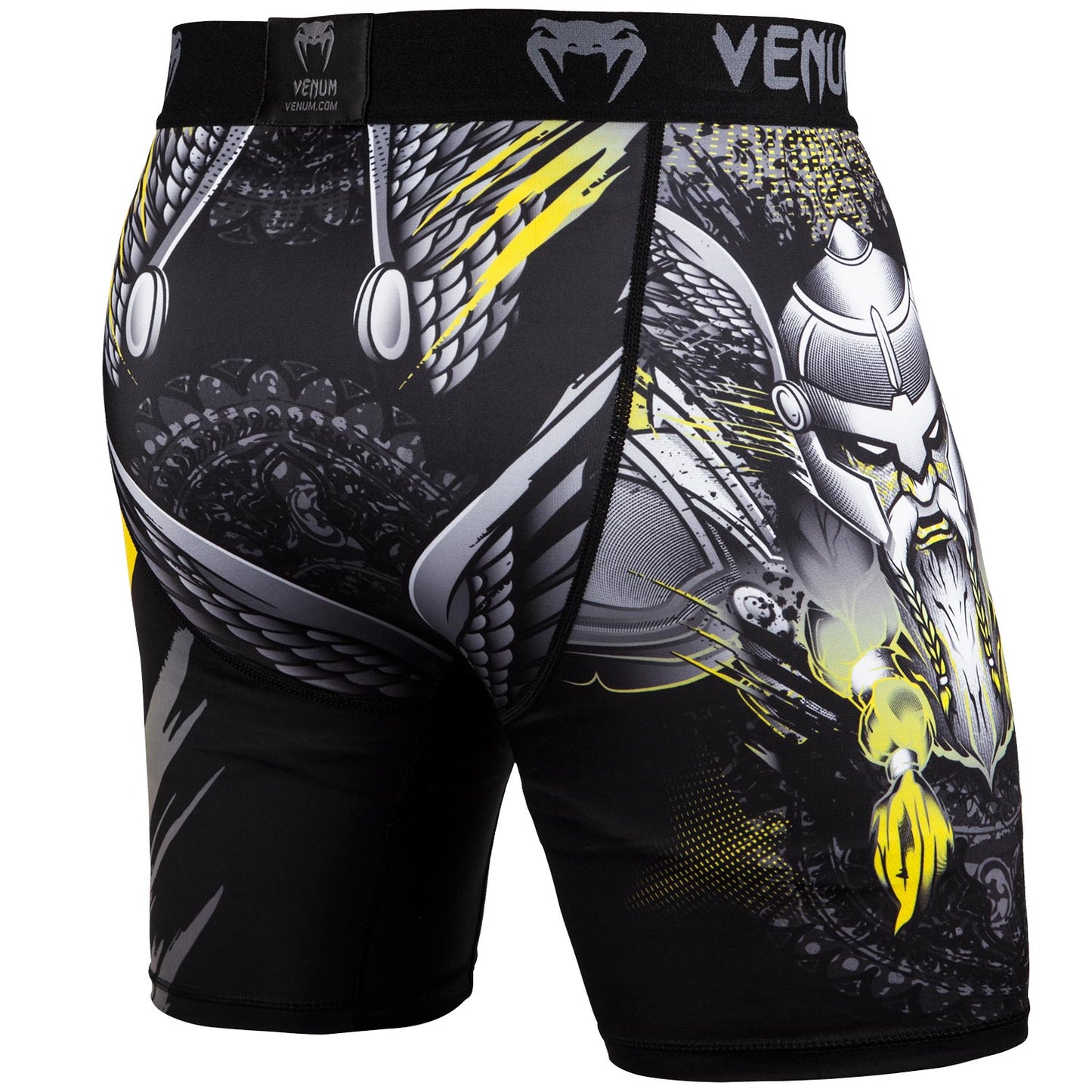 Venum Viking 2.0 Kompressionsshorts - Schwarz/Gelb