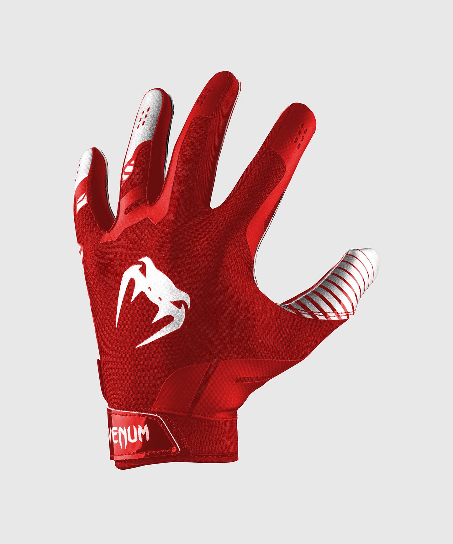 Venum Elite Guantes de Fútbol - Rojo/Plata