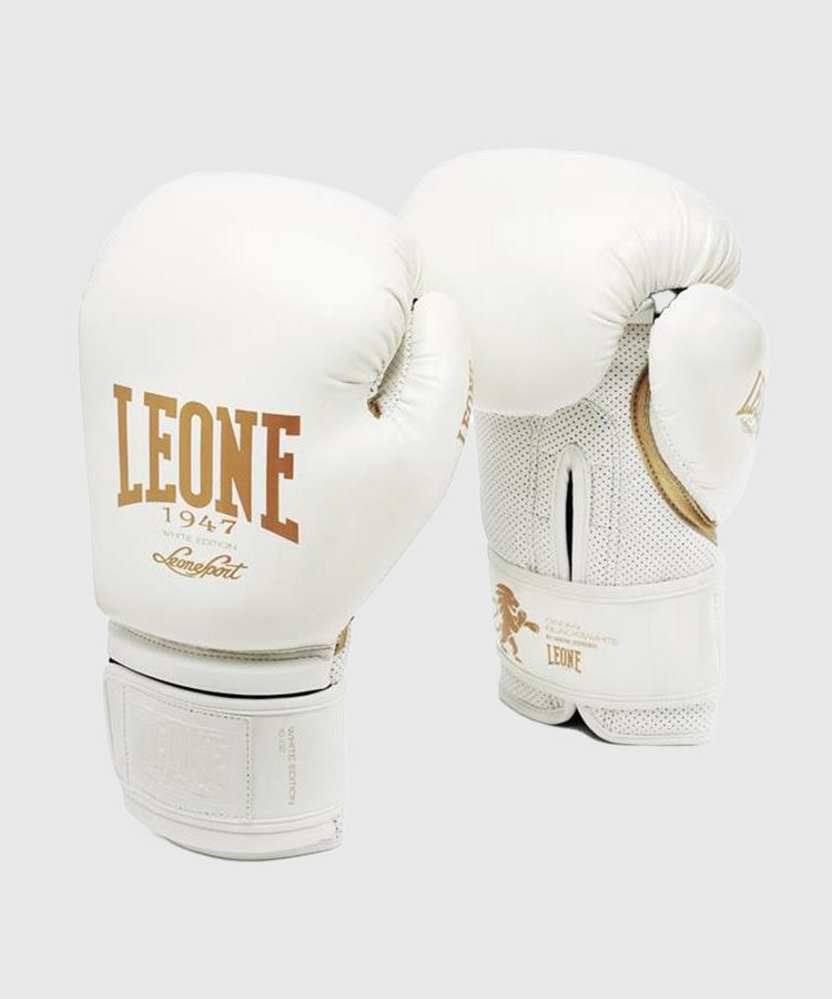 Gants de Boxe Leone Gn059 - Blanc