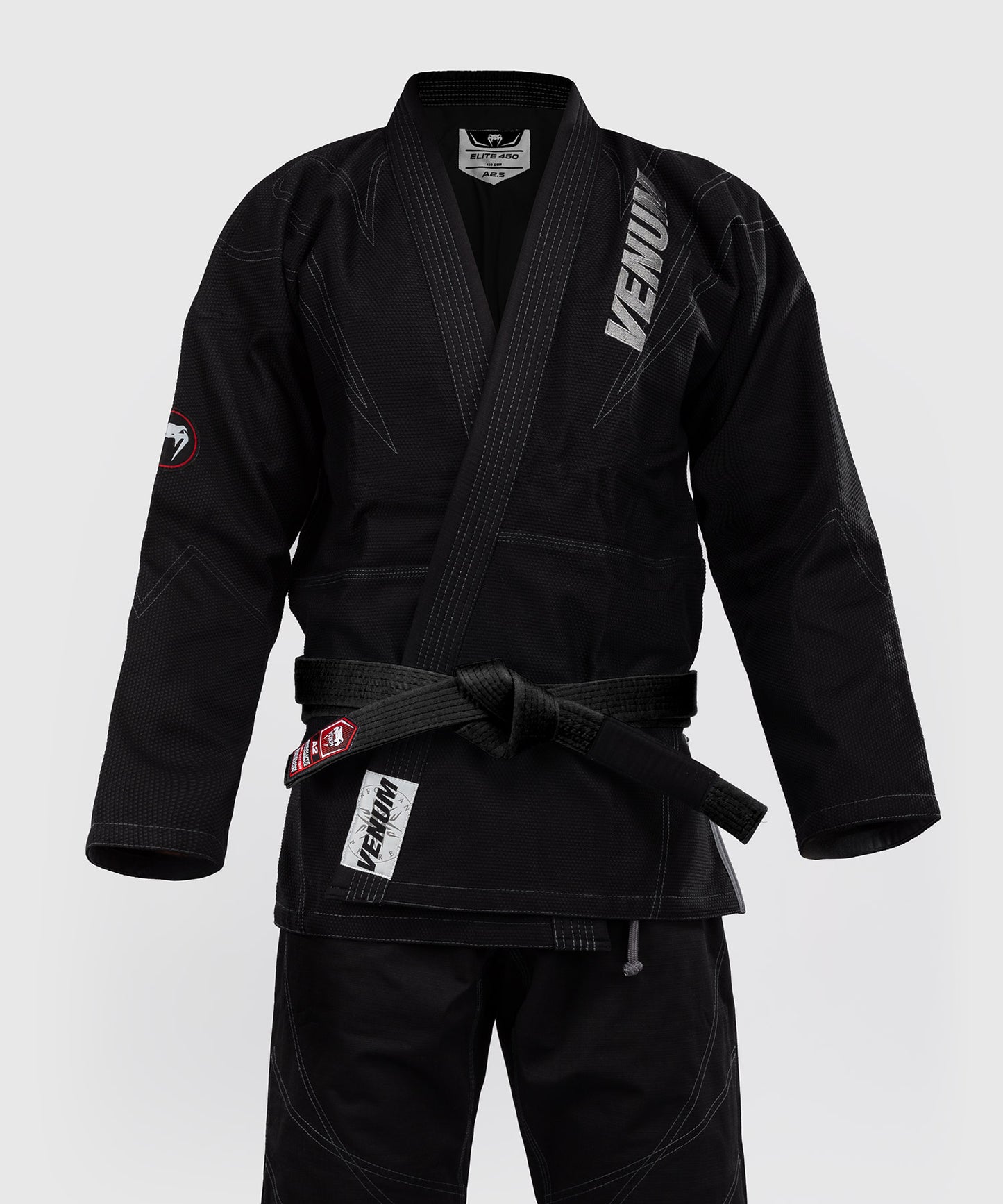 Venum Elite 5.0 - 450 - Brazilian Jiu Jitsu Gi - Black
