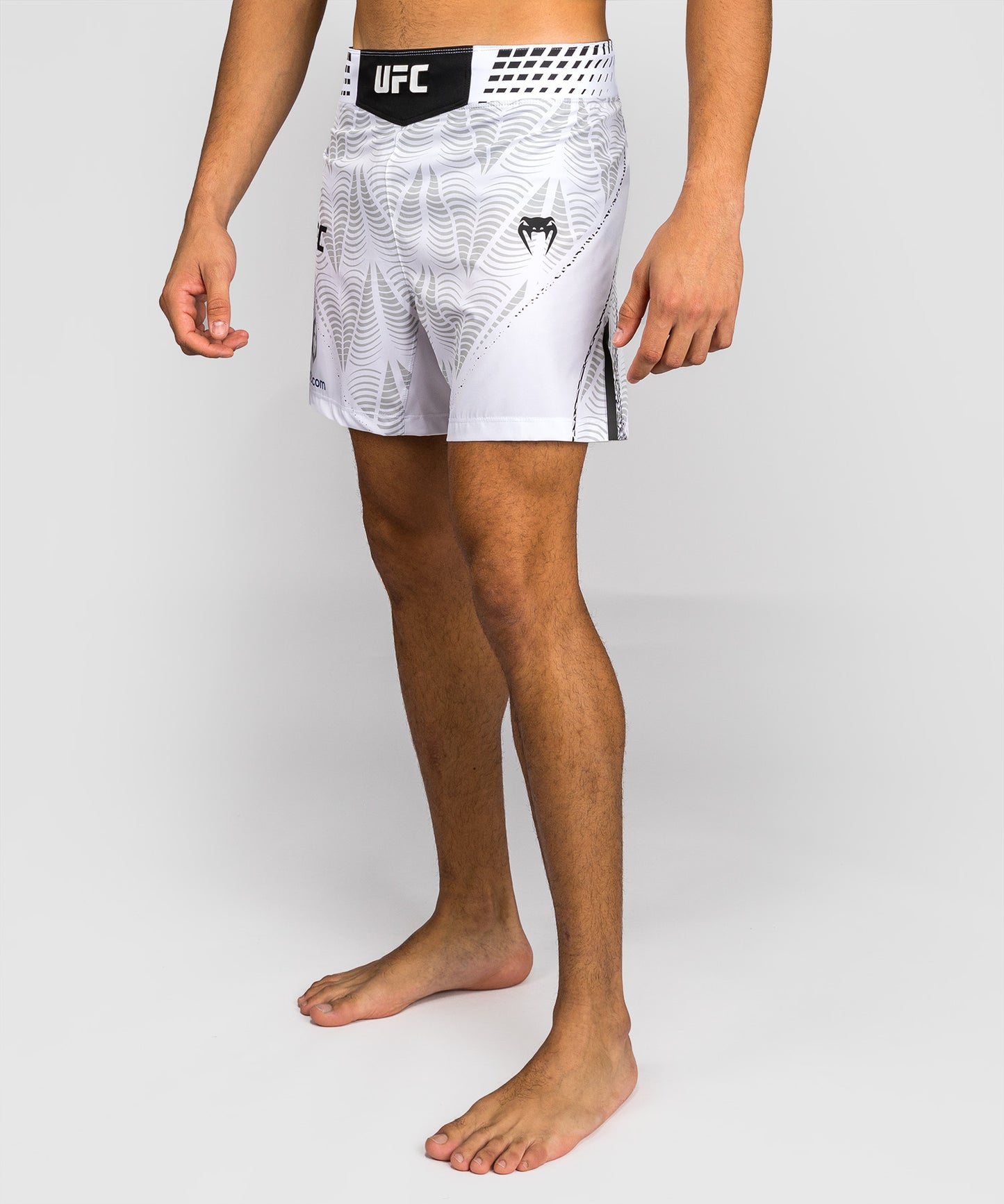Short de combat coupe courte Homme UFC Zenith by Venum Authentic Fight Night - Blanc