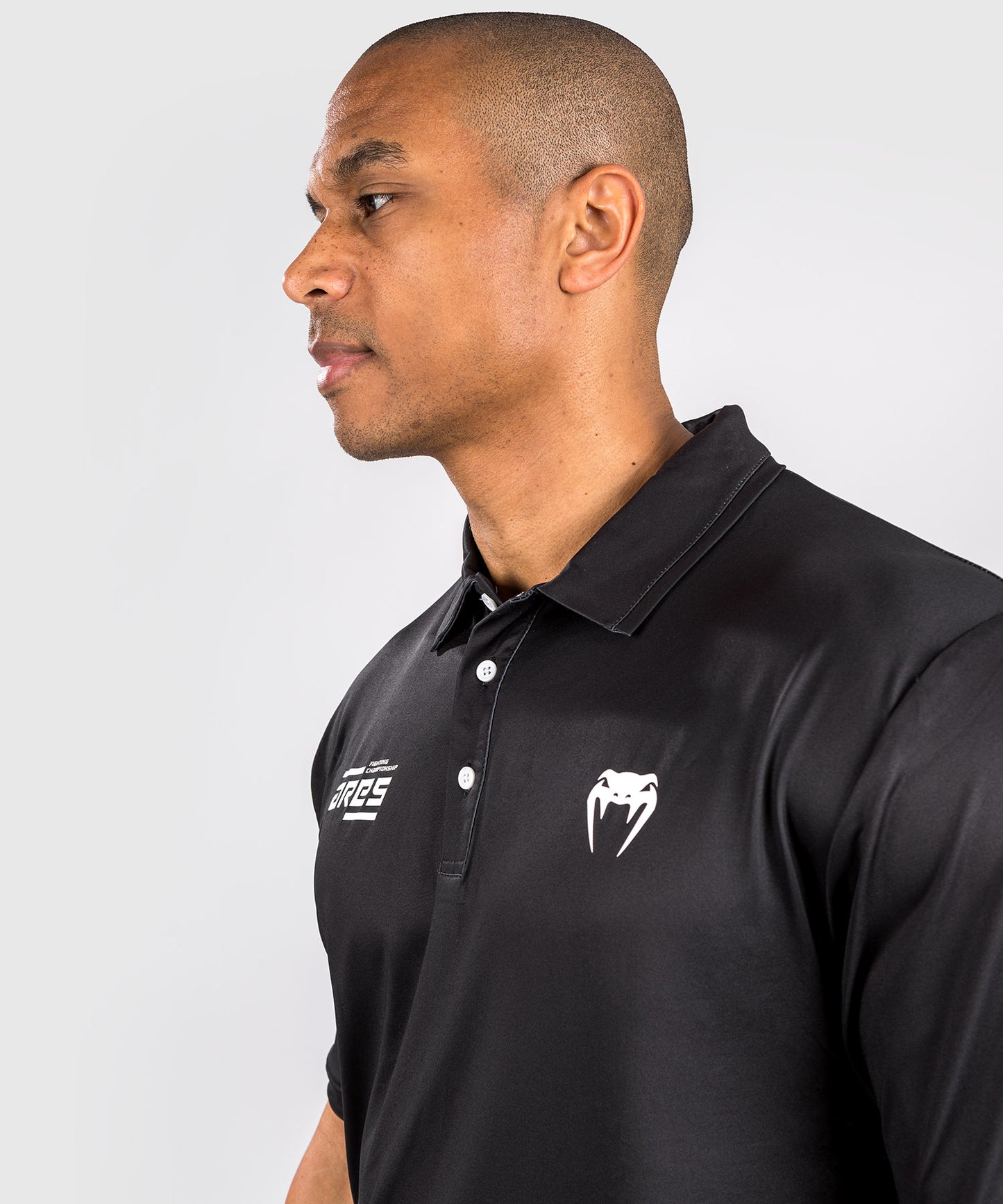 Venum x Ares Dry Tech Polo Shirt - Schwarz