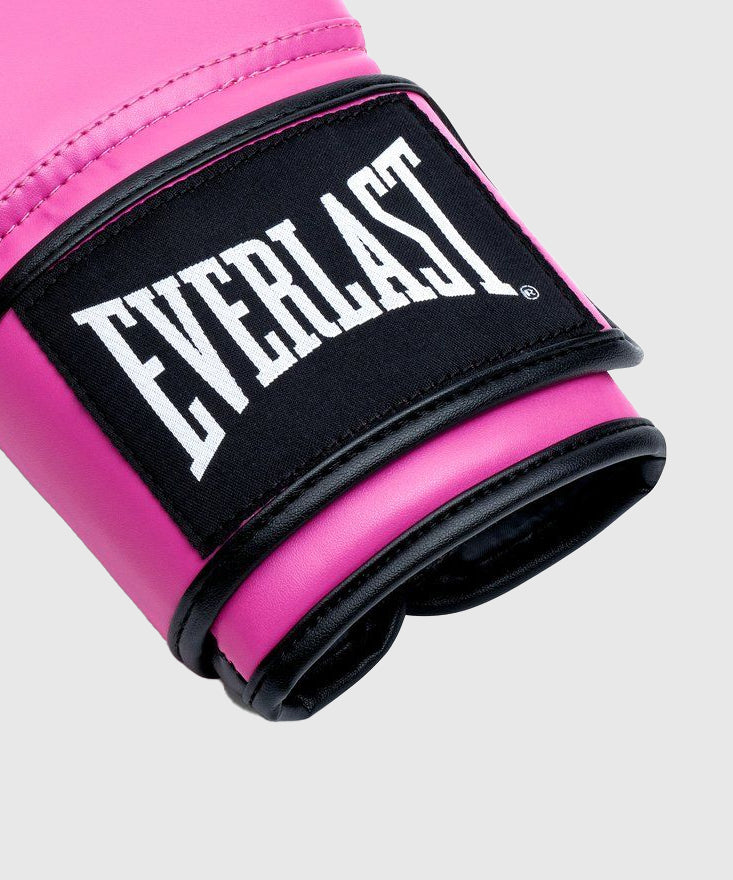 Everlast Powerlock OG Training Guantes de Boxeo - Rosa/Negro