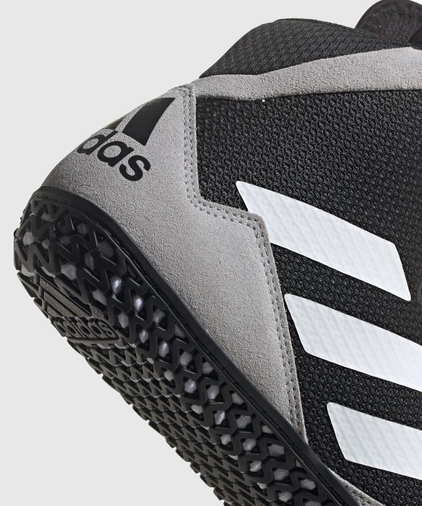 Adidas Mat Wizard 5 Calzado de Lucha - Negro/Blanco