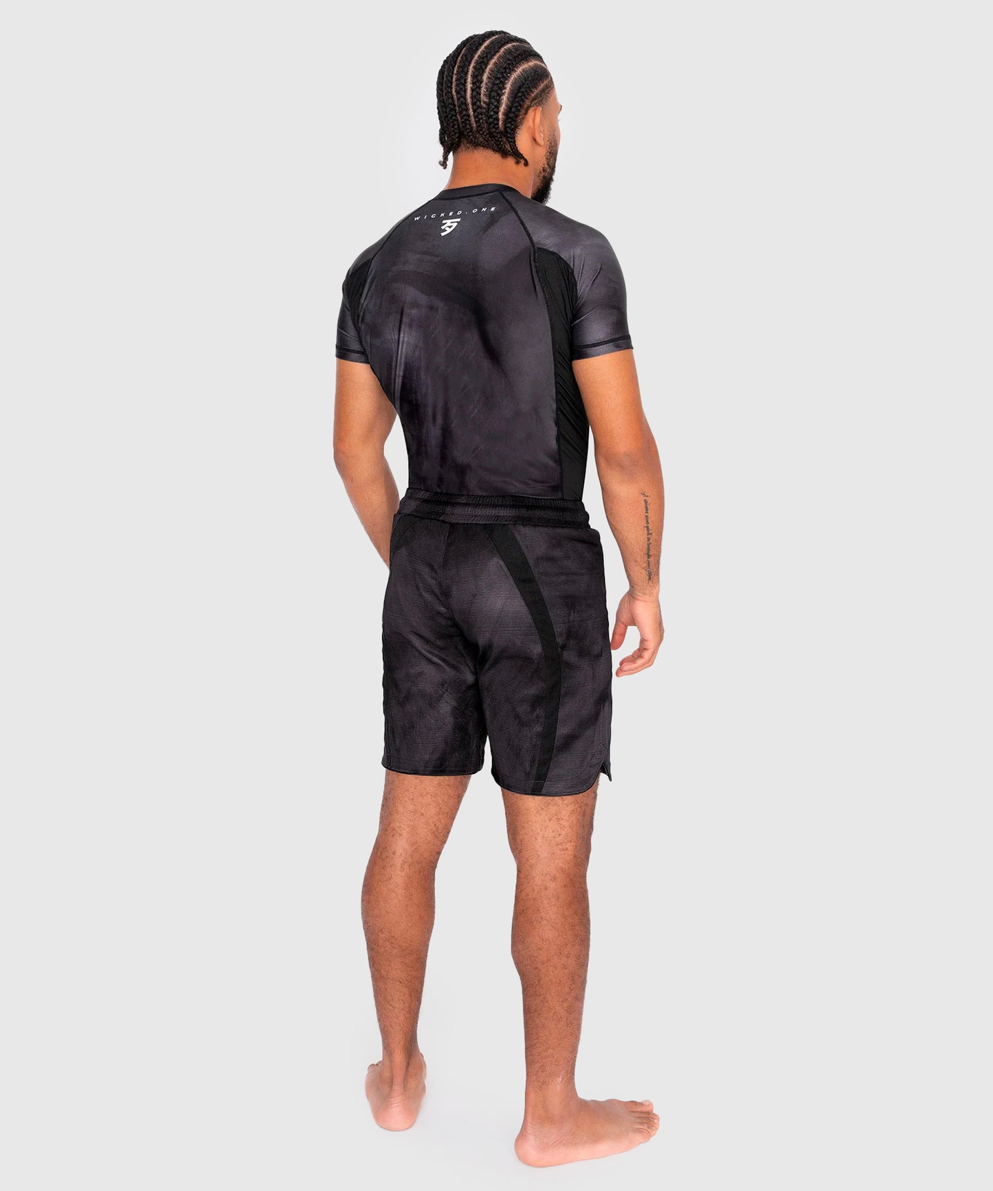 Wicked One Contest Rashguard a Maniche Corte - Nero