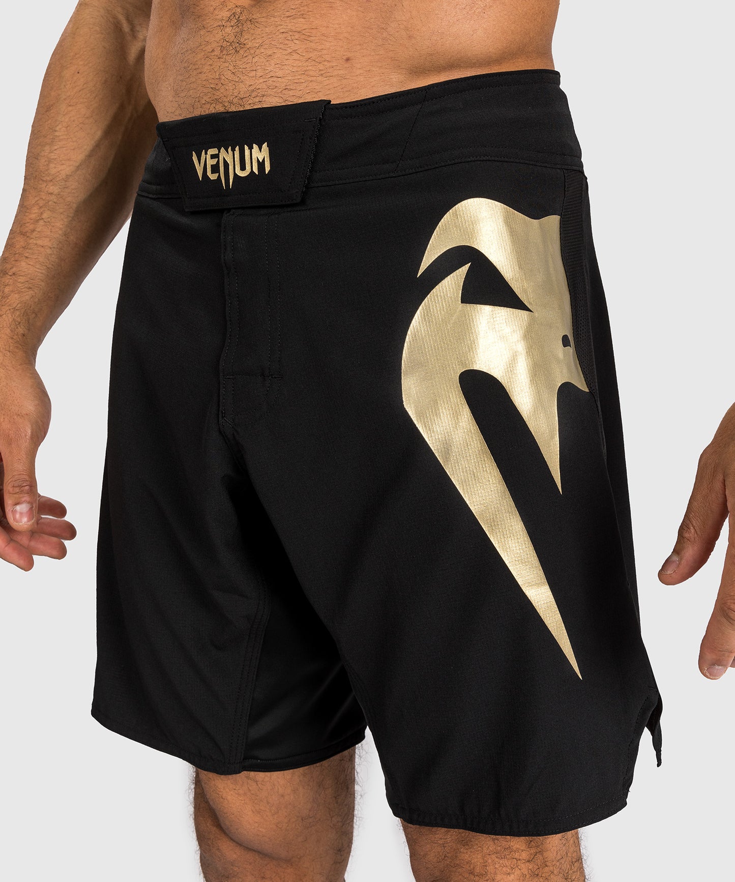 Venum Light 5.0 Fightshorts - Nero/Oro