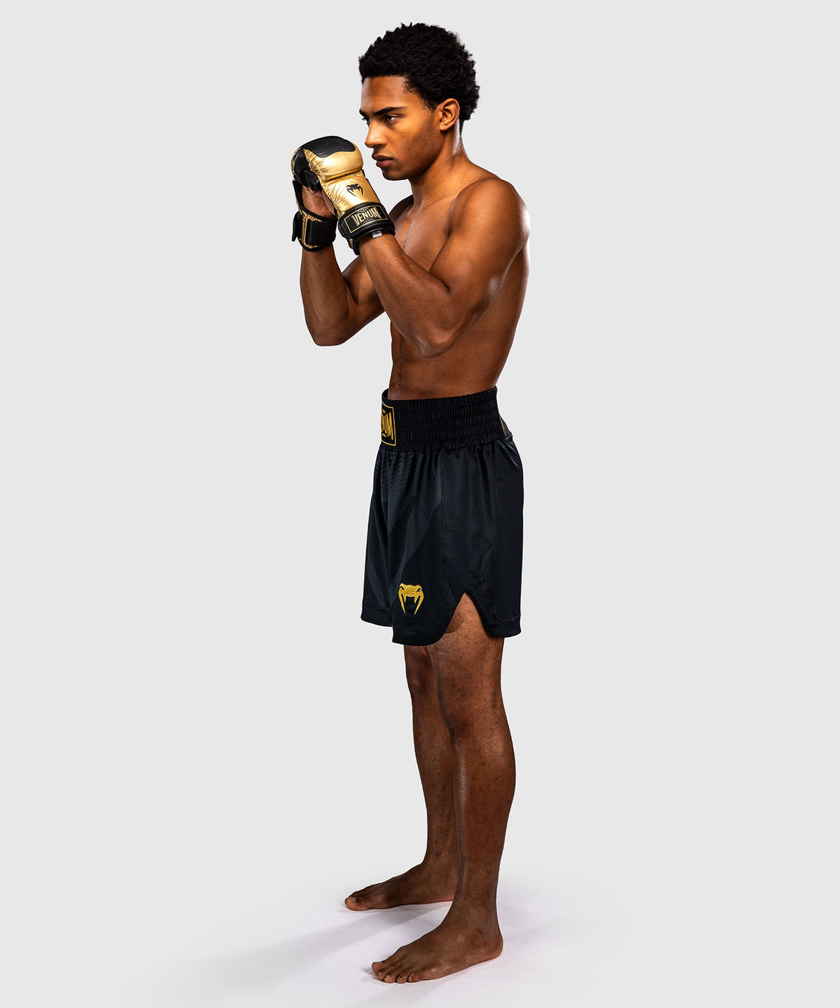 Venum Attack Boxshorts - Schwarz/Gold
