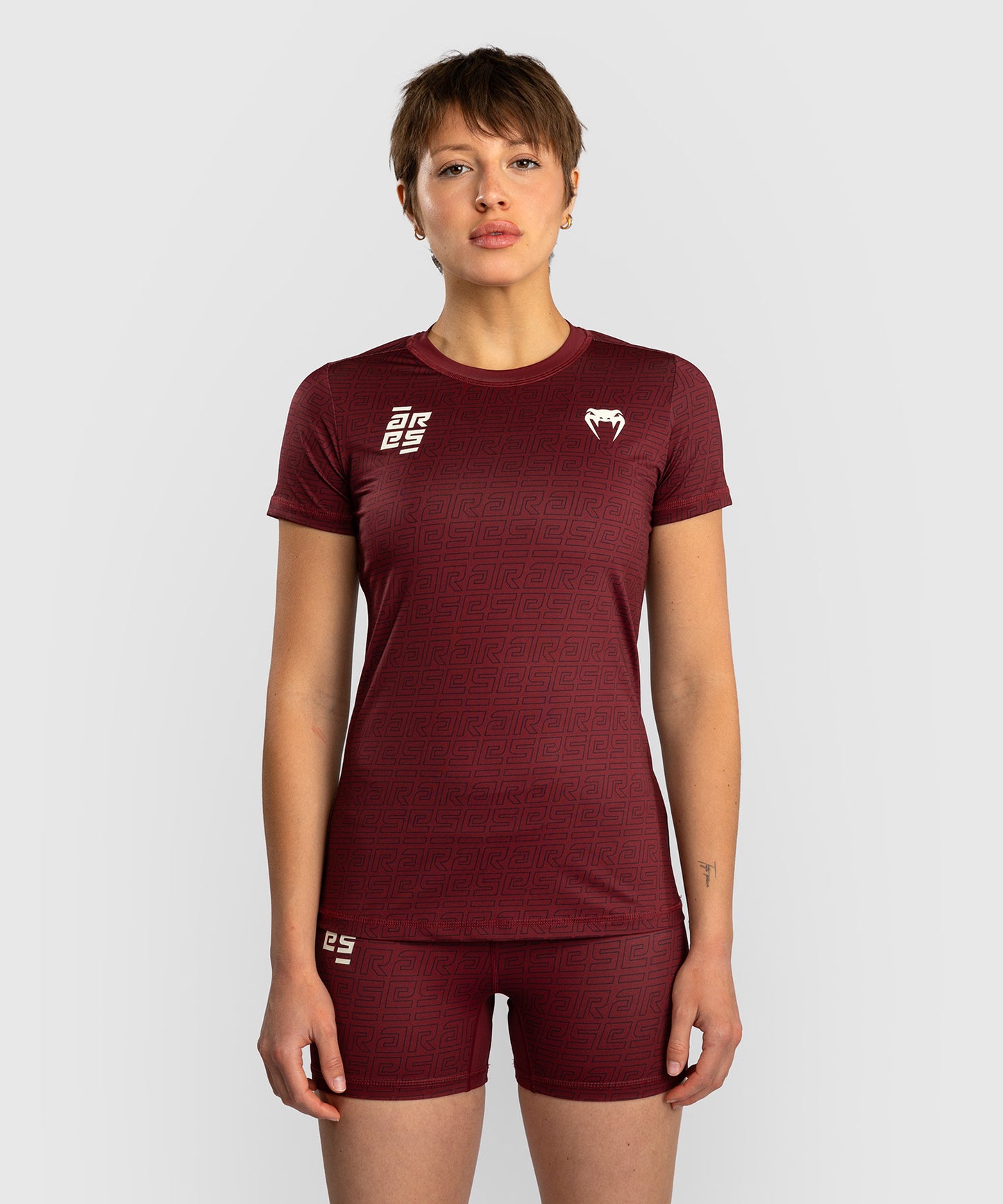 Venum x Ares Women’s Dry-Tech Shirt - Burgundy