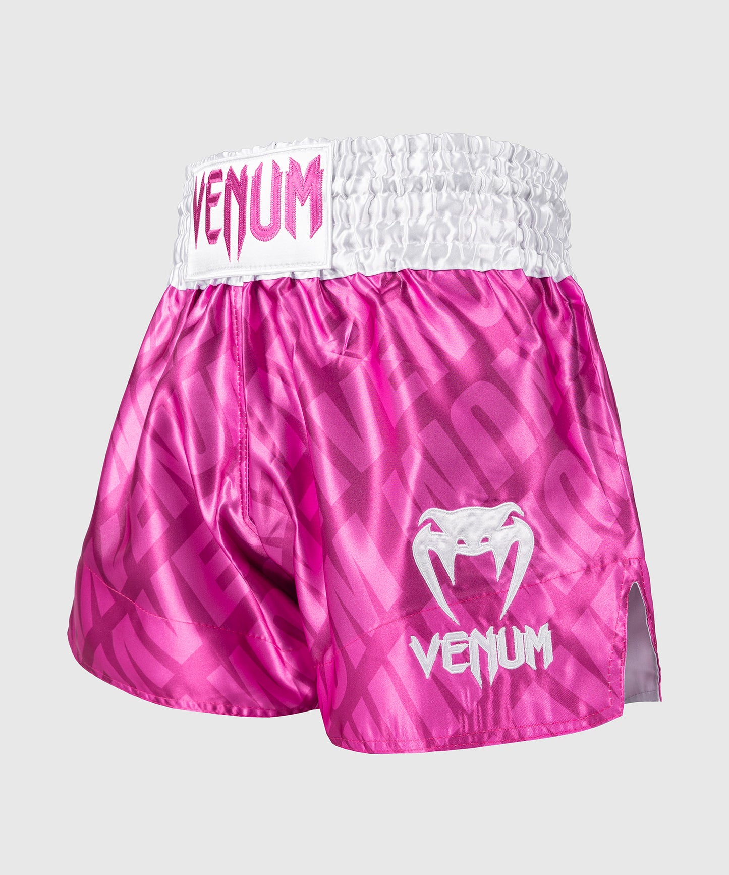 Venum Contender XT Muay Thai Shorts - Candy Pink/ Weiß