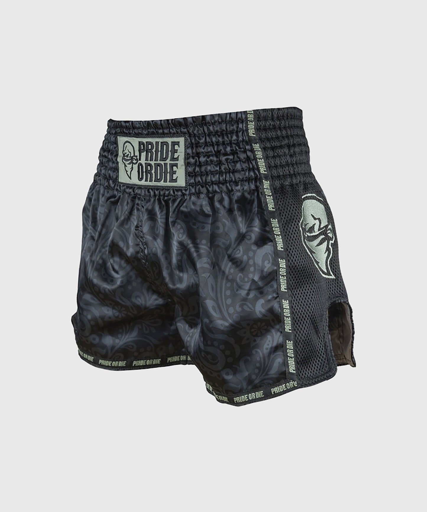 Short de MMA Pride Or Die Muay Fearless - Noir