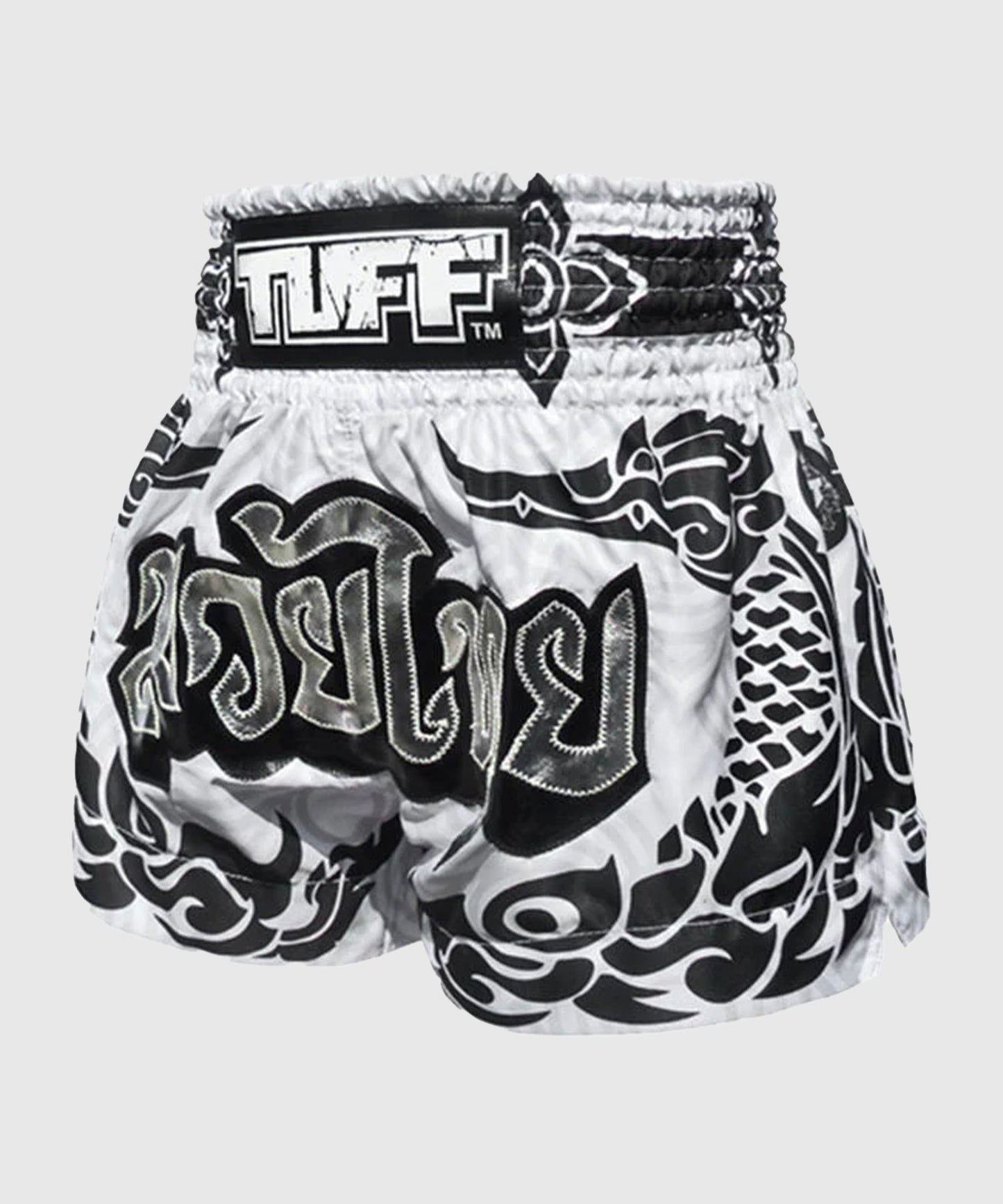 Tuff The Great Hongsa Pantaloncini da Muay Thai - Bianco