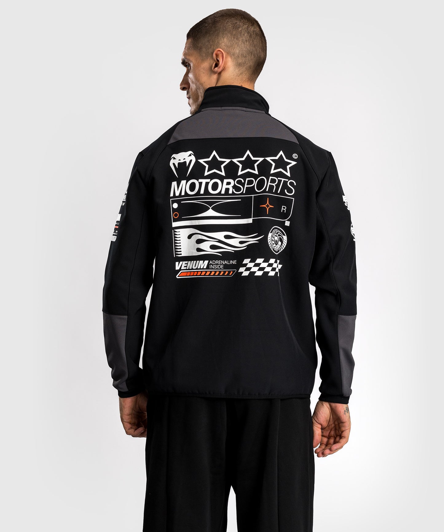 Venum Motorsport Giacca Softshell - Nero Profondo