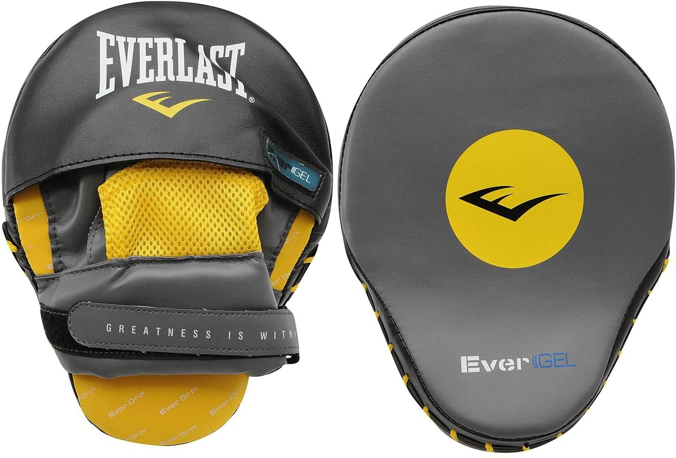 Everlast Evergel Mantis Pratzen – Grau/Gelb