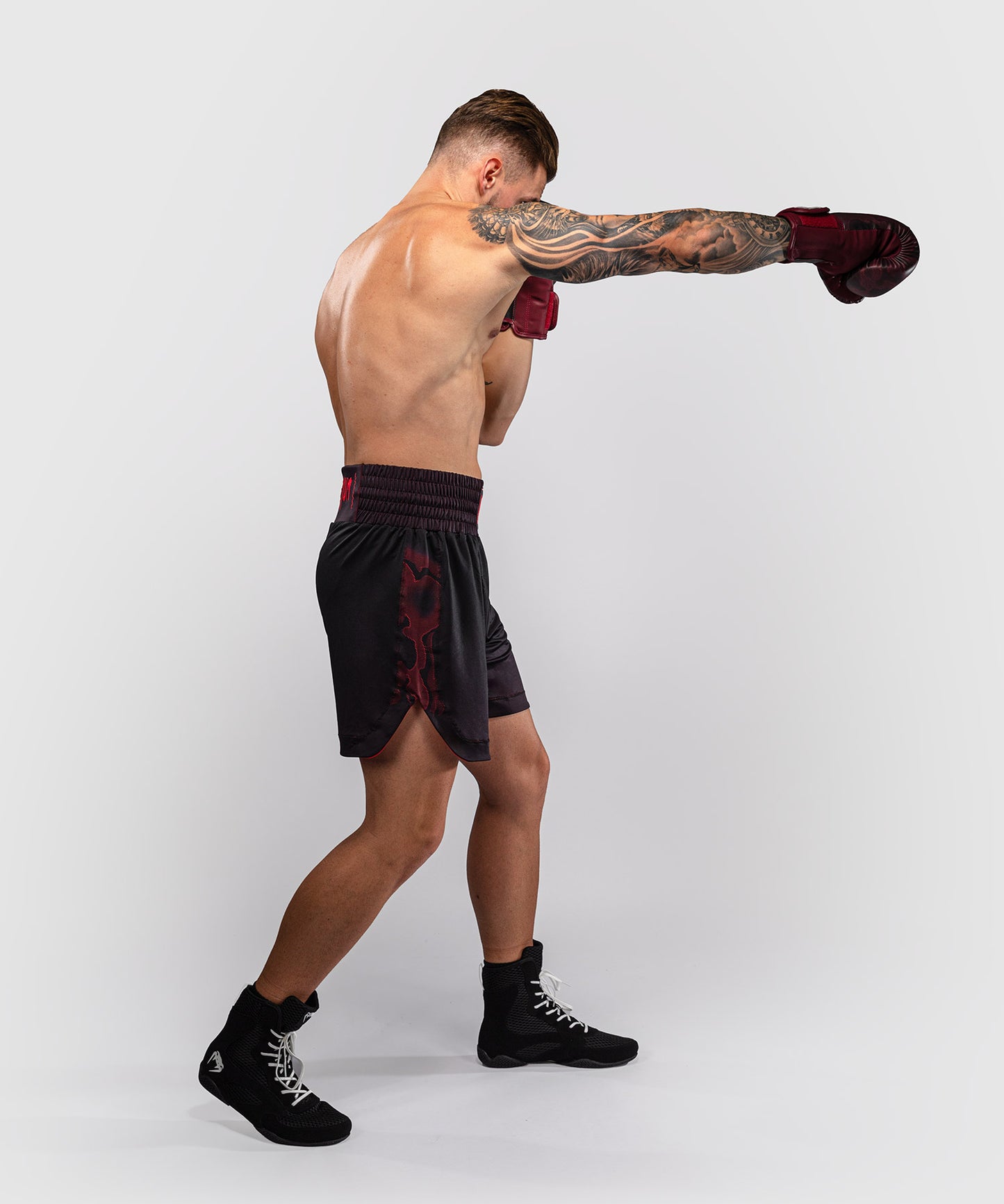 Venum Spectre Pantaloncini da Boxe – Nero/Rosso
