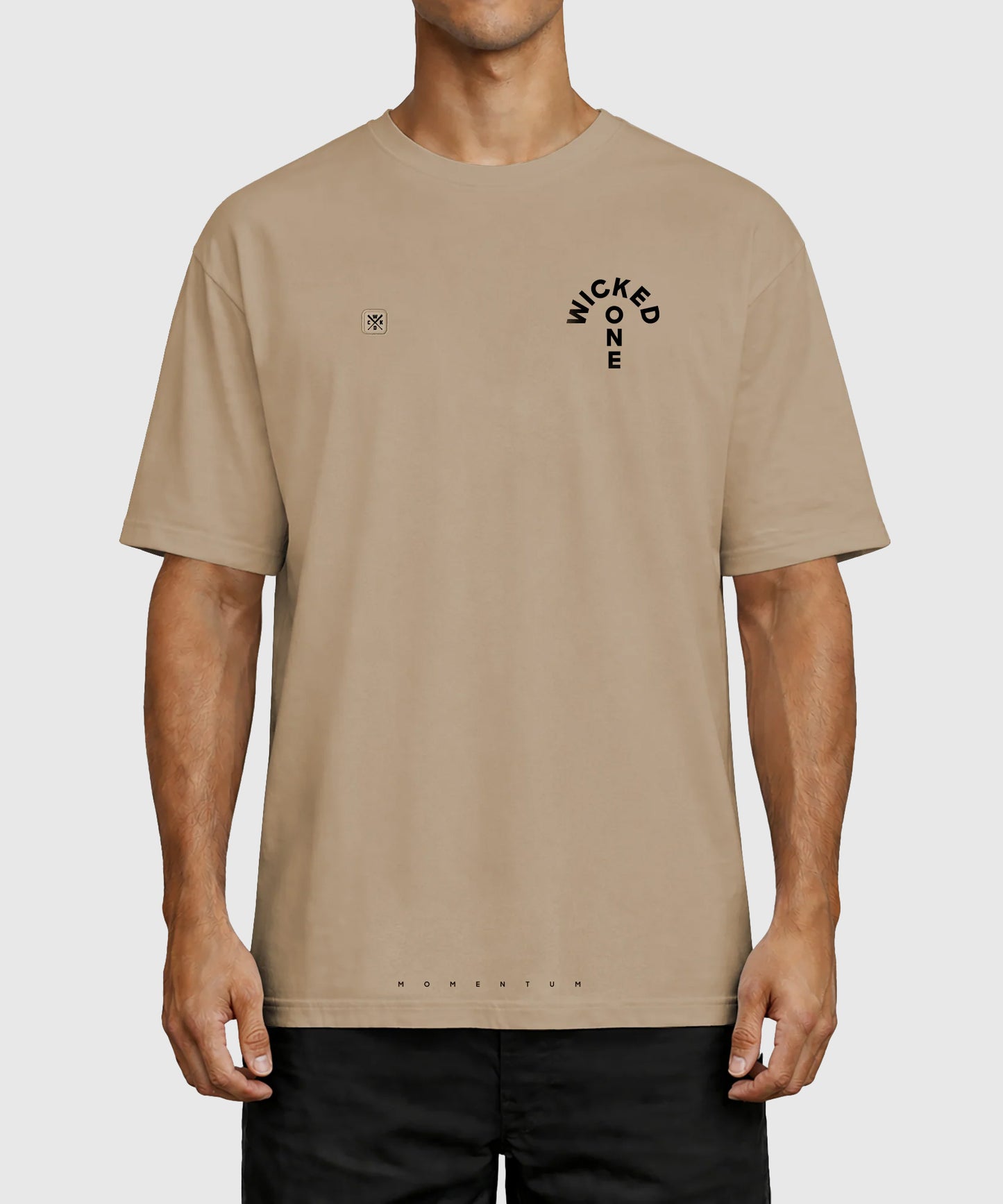 Wicked One Meteor Oversize-T-Shirt - Beige