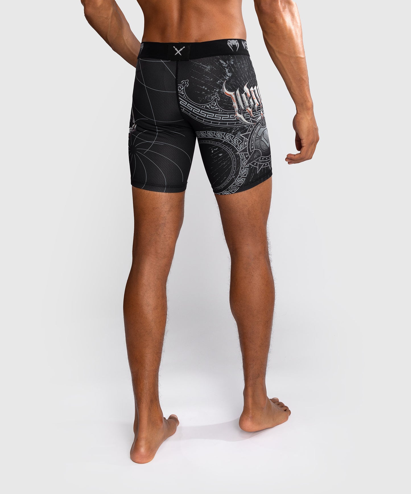 Venum Gladiator 5.0 Herren Vale Tudo Shorts - Schwarz/Silber
