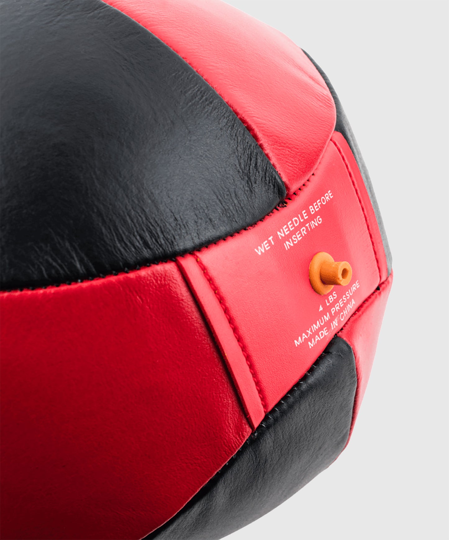 UFC Geschwindigkeitstrainer aus Leder – Schwarz/Rot