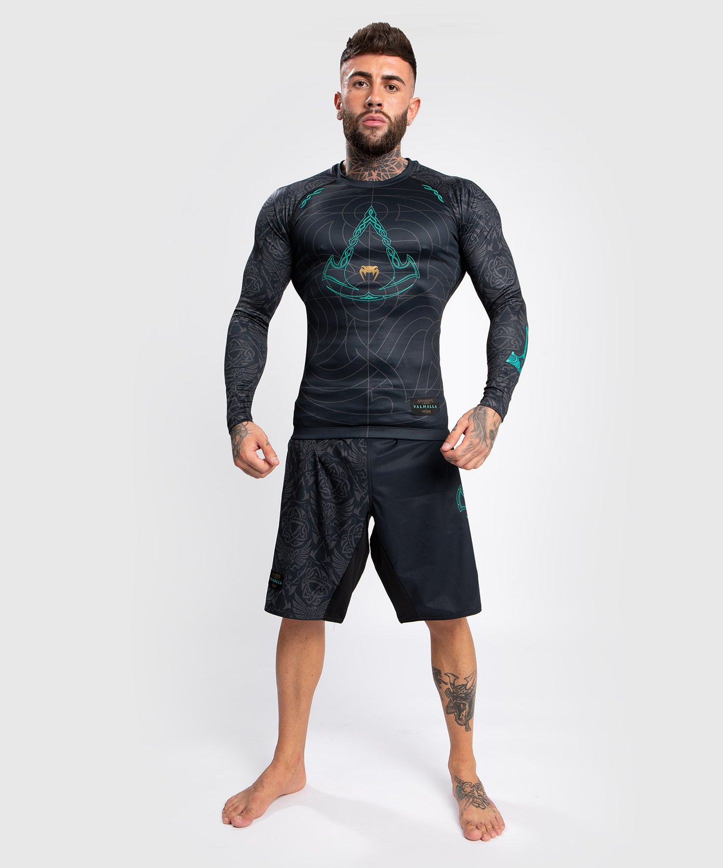 Venum Assassin's Creed Reloaded Rashguard - Lange Ärmel - Schwarz