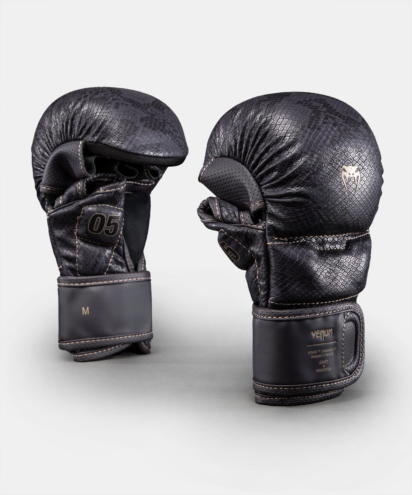 Gants de Sparring MMA Venum Impact Evo Scales – Violet Foncé