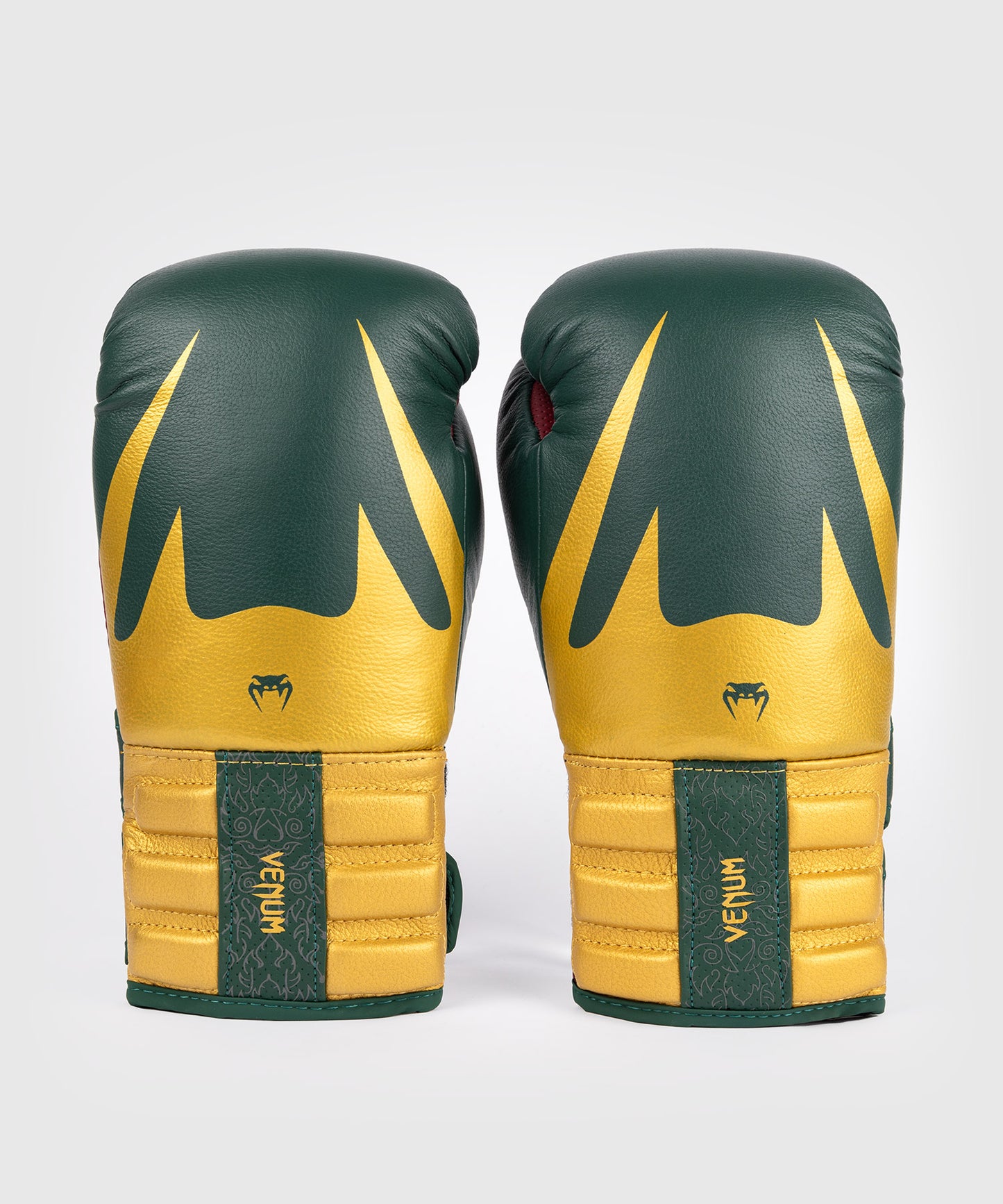 Venum Reverso Boxhandschuhe - Smaragdgrün/Gold