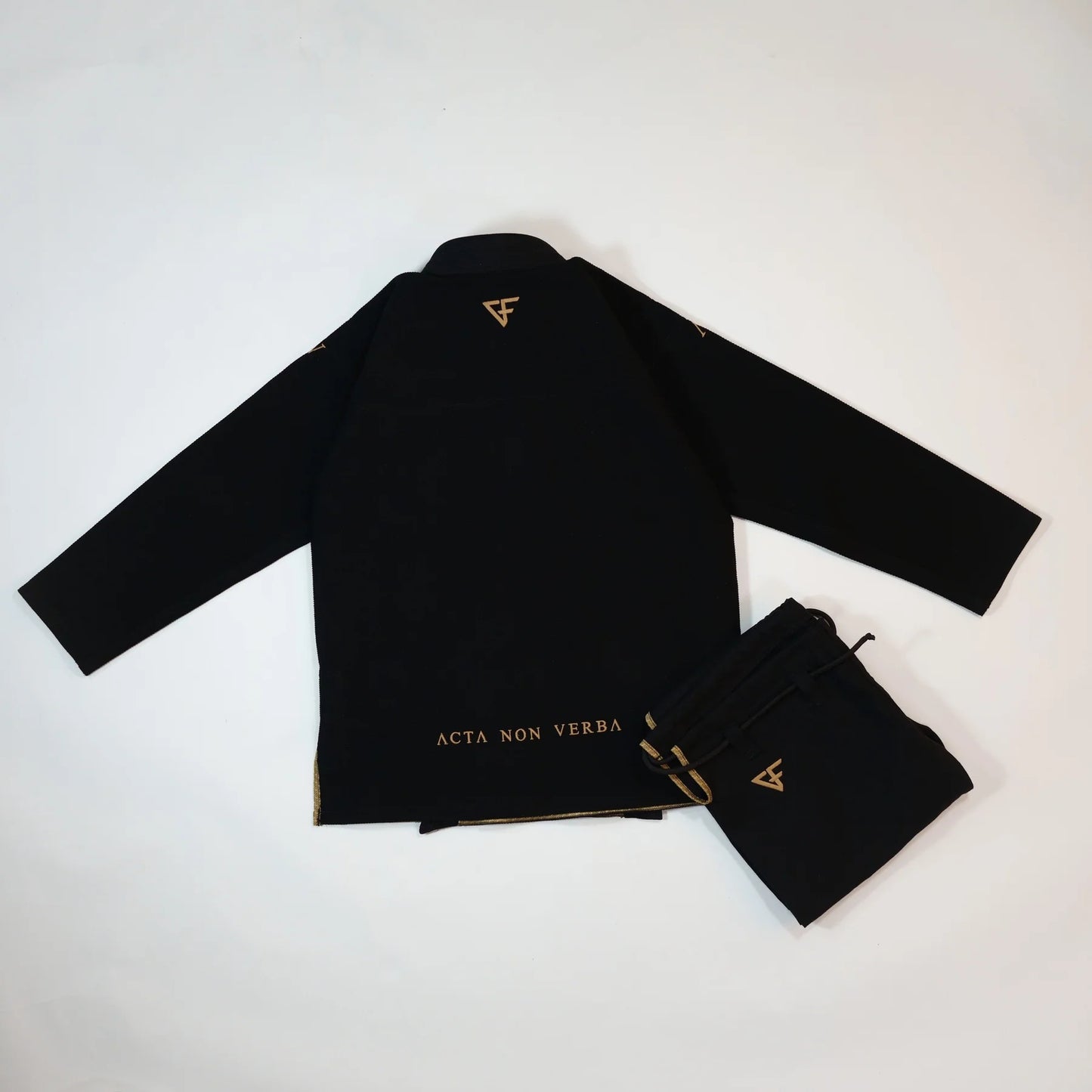 Ground Force Acta Non Verba BJJ Gi - Black