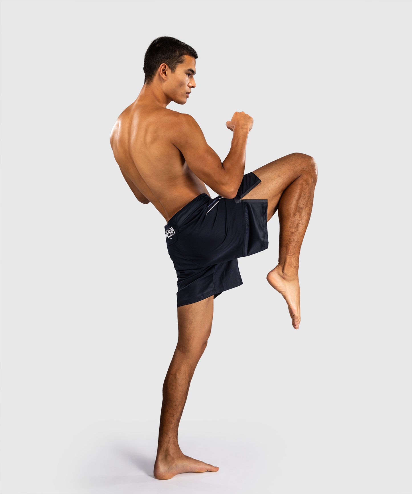 Venum G-Core Pantalón Corto de Combate - Azul Marino/Blanco