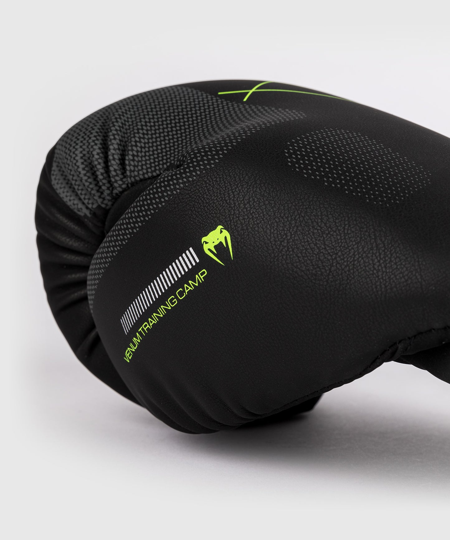 Gants de boxe Venum Training Camp 4.0 - Noir/Vert fluo