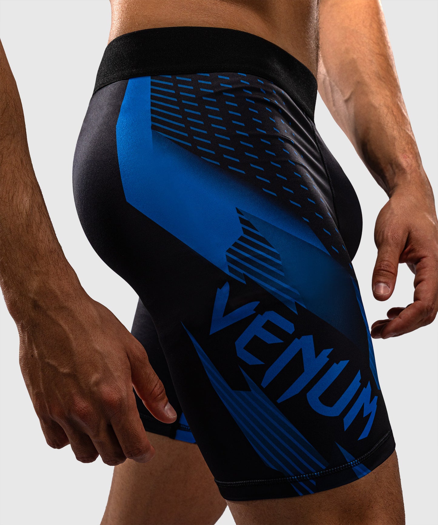 Venum No-Gi 6.0 Pantalón Corto de Compresión - Negro/Azul