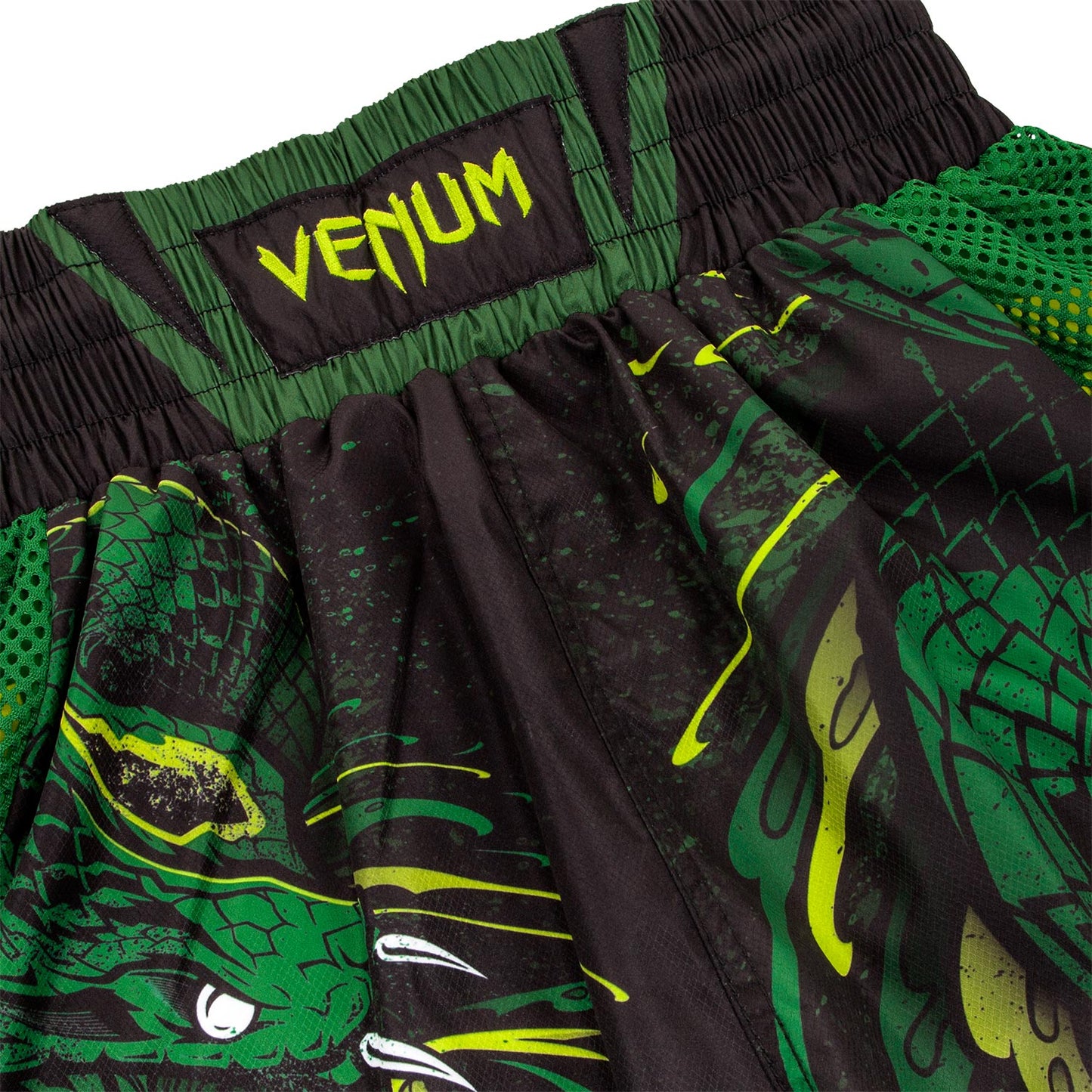 Pantalones de Boxeo Venum Green Viper - Negro/Verde