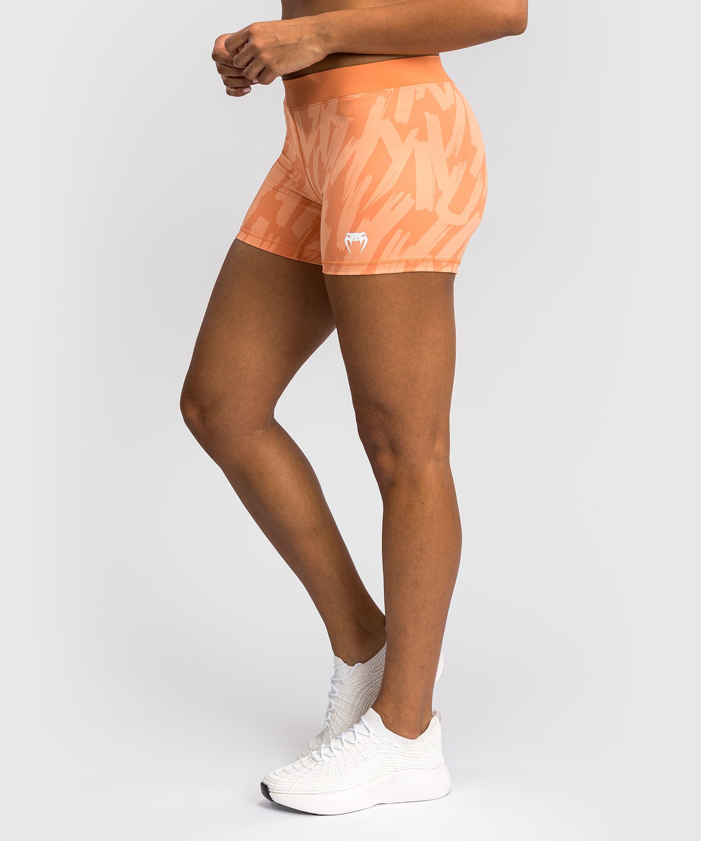 Venum Graffiti Shorts a Compressione da Donna - Albicocca Vellutata